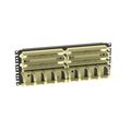 110 Rack Mountable Base and Jumper Trough with Connector Kit