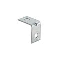 ANGLE BRACKET,1/4 in HOLES,PK100
