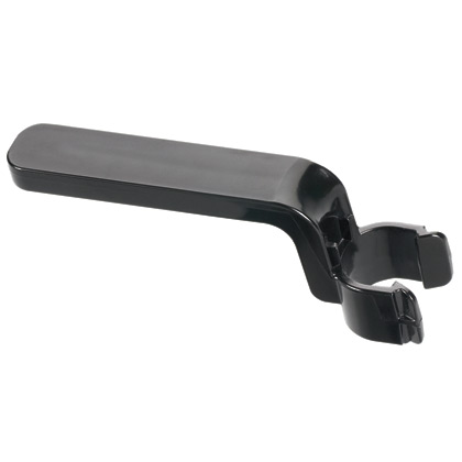 Cable Retainer Clip for Vertical Cable Managers, Black, pk of 10