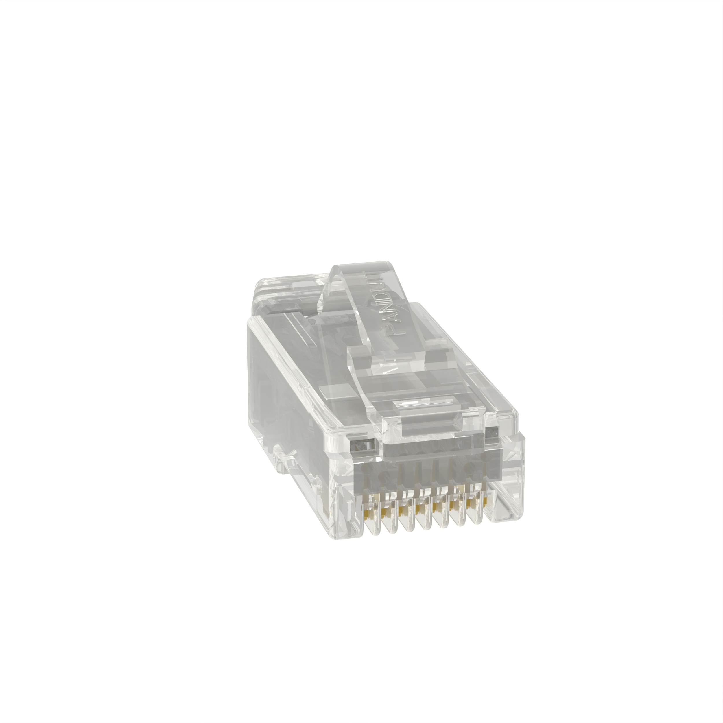 Category 6 UTP Modular Plug, 30 AWG, 100 Pack