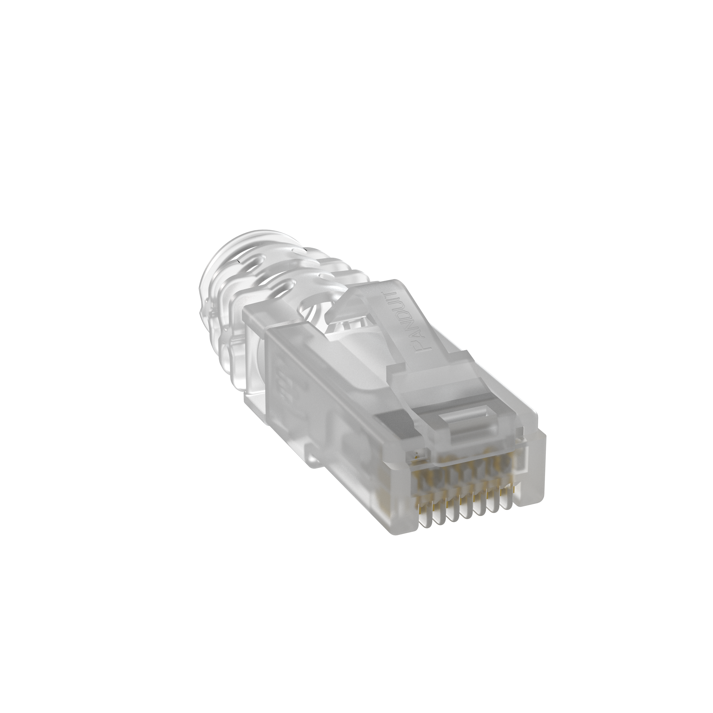 Category 6A UTP 3-piece Modular Plug, 23-24AWG, 100 Pack