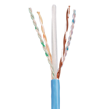 Copper Cable, Cat 6, 23 AWG, UTP, CMP, White