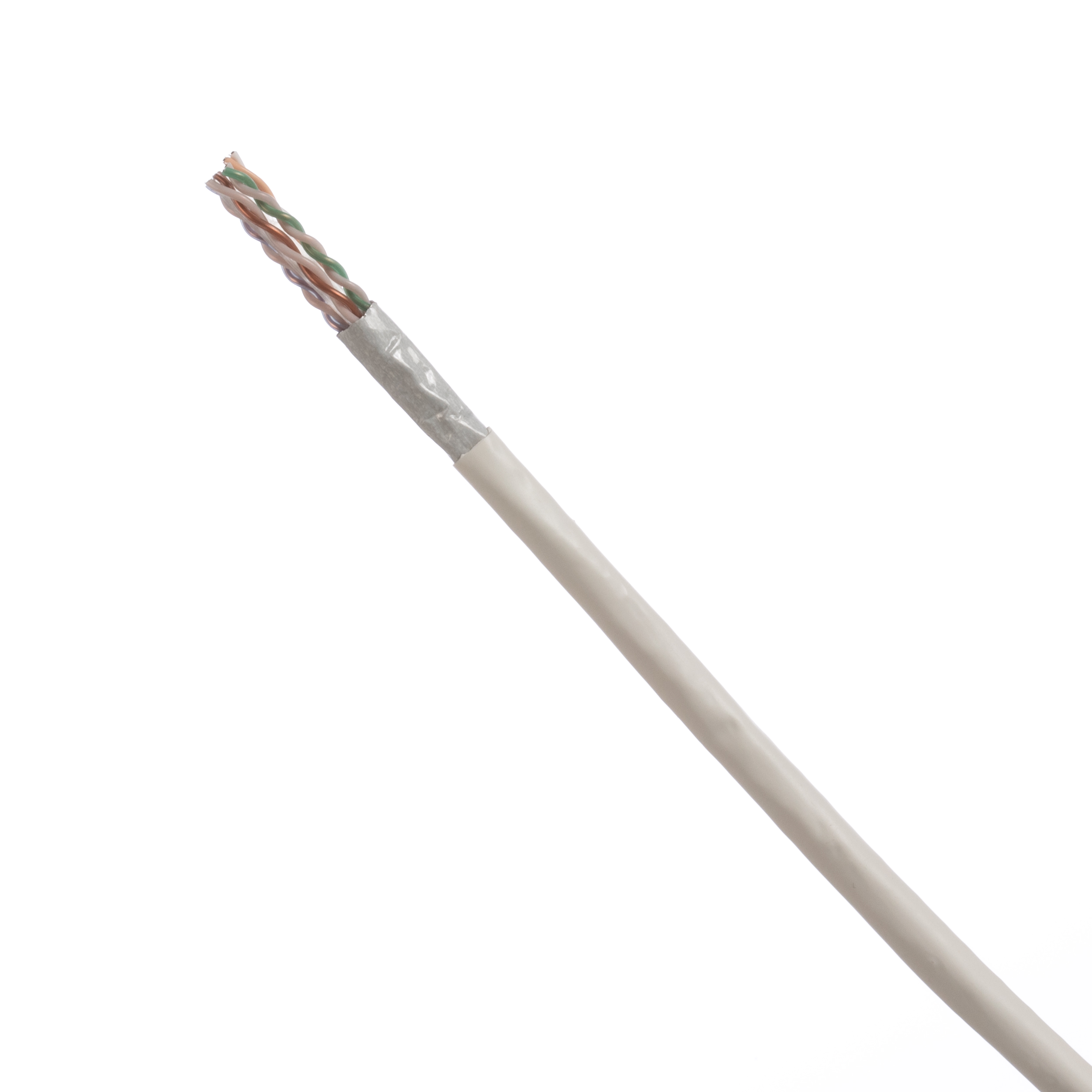 Copper Cable, Cat 6A, 23 AWG, UTP, CMP, Blue