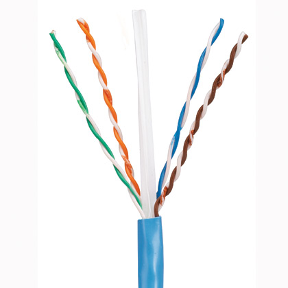 Copper Cable, Enhanced, Category 6, 4Pair, 23AWG,U/UTP CM, Violet