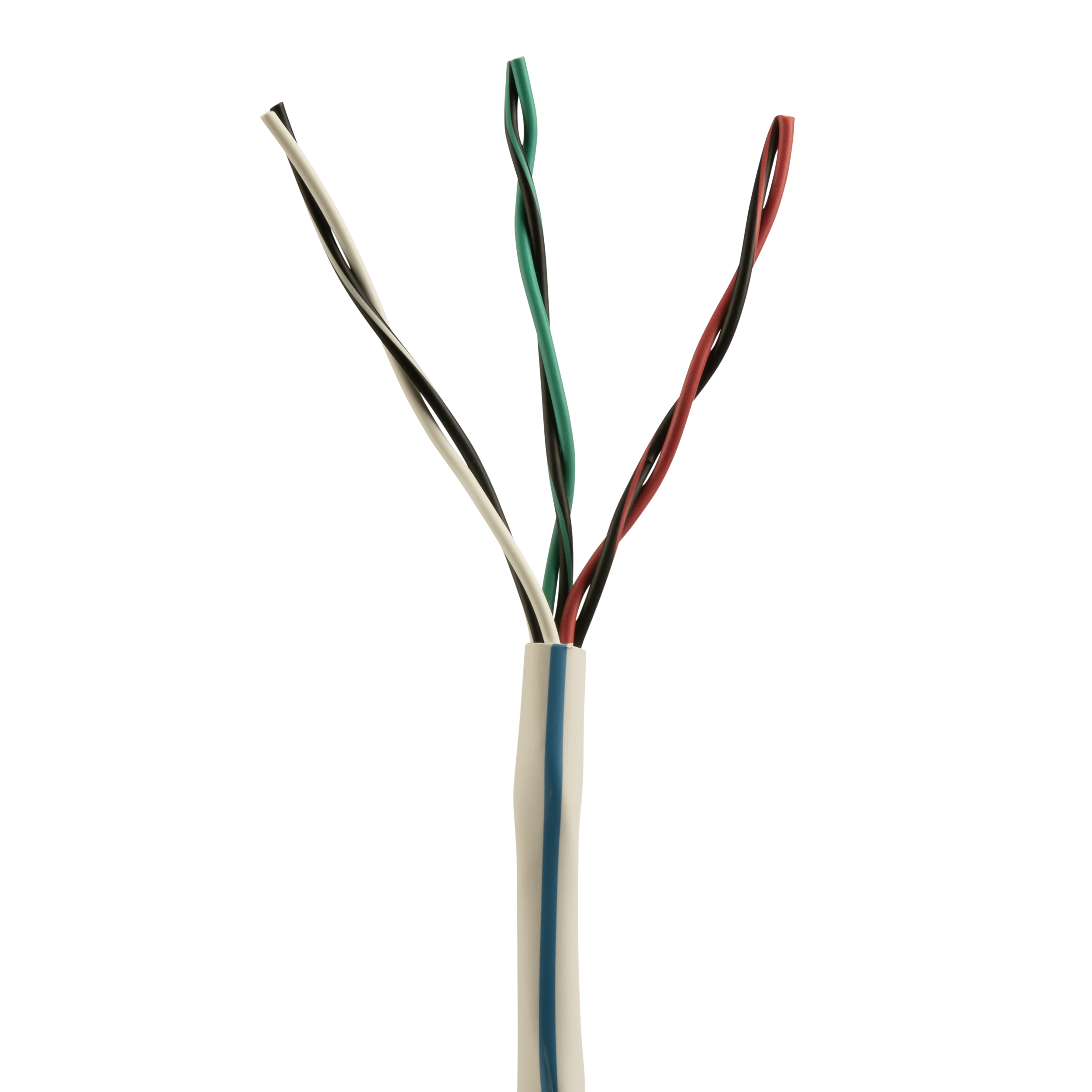 Copper Cable, FMPS, 3-Pair, 16/19 AWG, U/UTP, CMP, CL4P, Blue