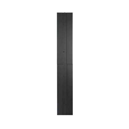 End Panel for NRV Managers, 45 RU, Black