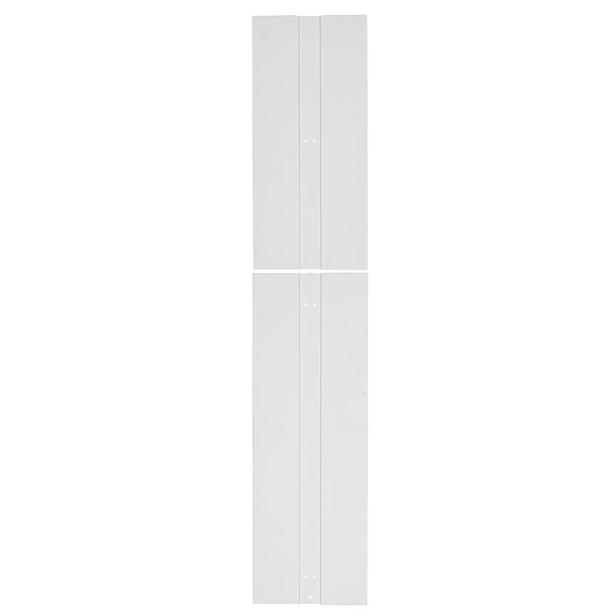 End Panel for PR2V Managers, 45 RU, White
