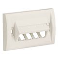 Faceplate,2Pt,Exec,HORZ,Sloped,BL,EA