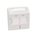FaceplateKit,2Pt,ShutShielded,AW,EA