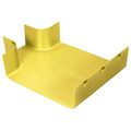 FiberRunner® 12" x 4" Horizontal Tee with 4" x 4" Exits