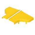 FiberRunner® 12" x 4" to 6" x 4" Reducer Split Cover