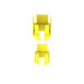 FiberRunner® 2" x 2" 1-Port Spillout for Vertical Tee