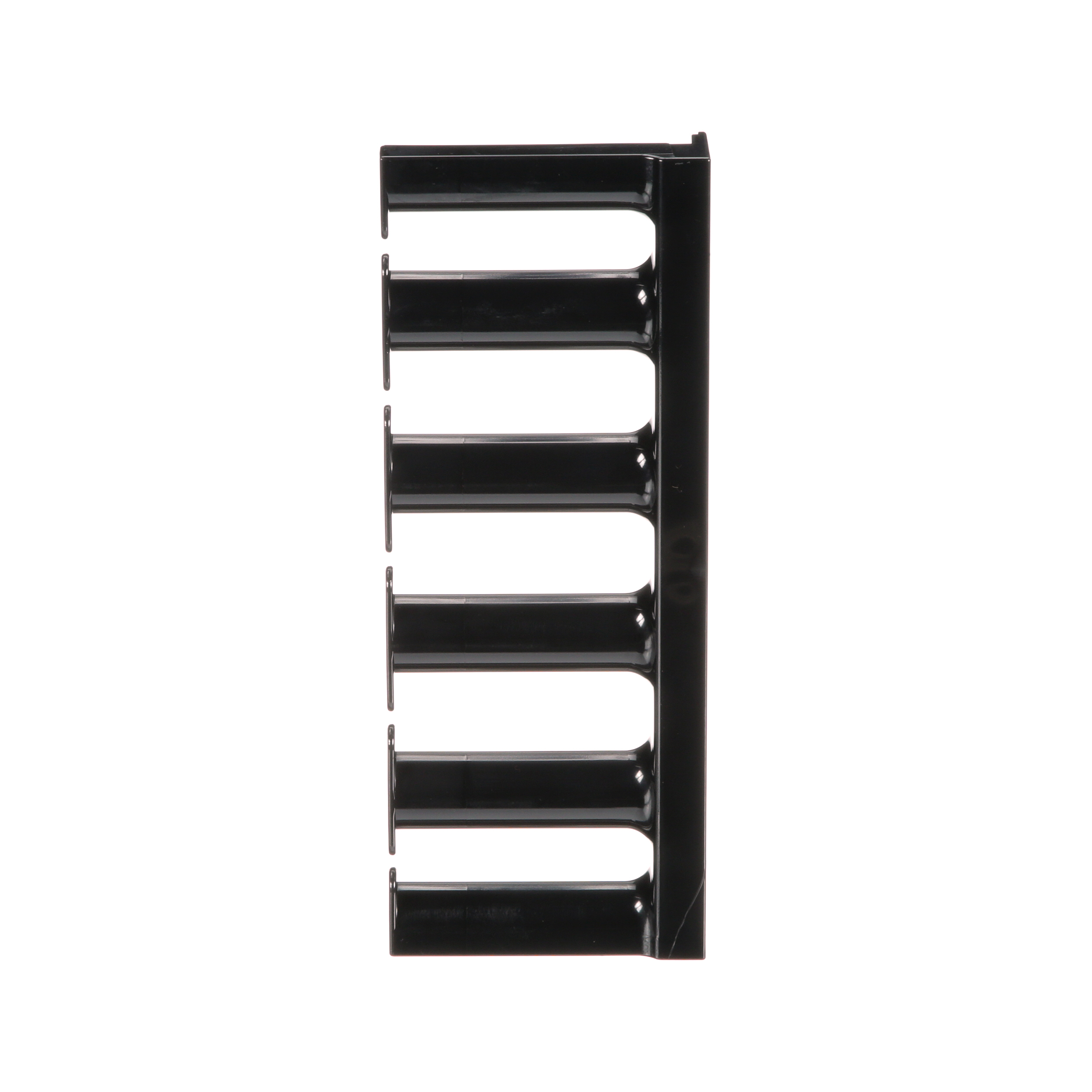 Bend Radius Control Finger Section, 5 RU, Black, 3 in. Depth