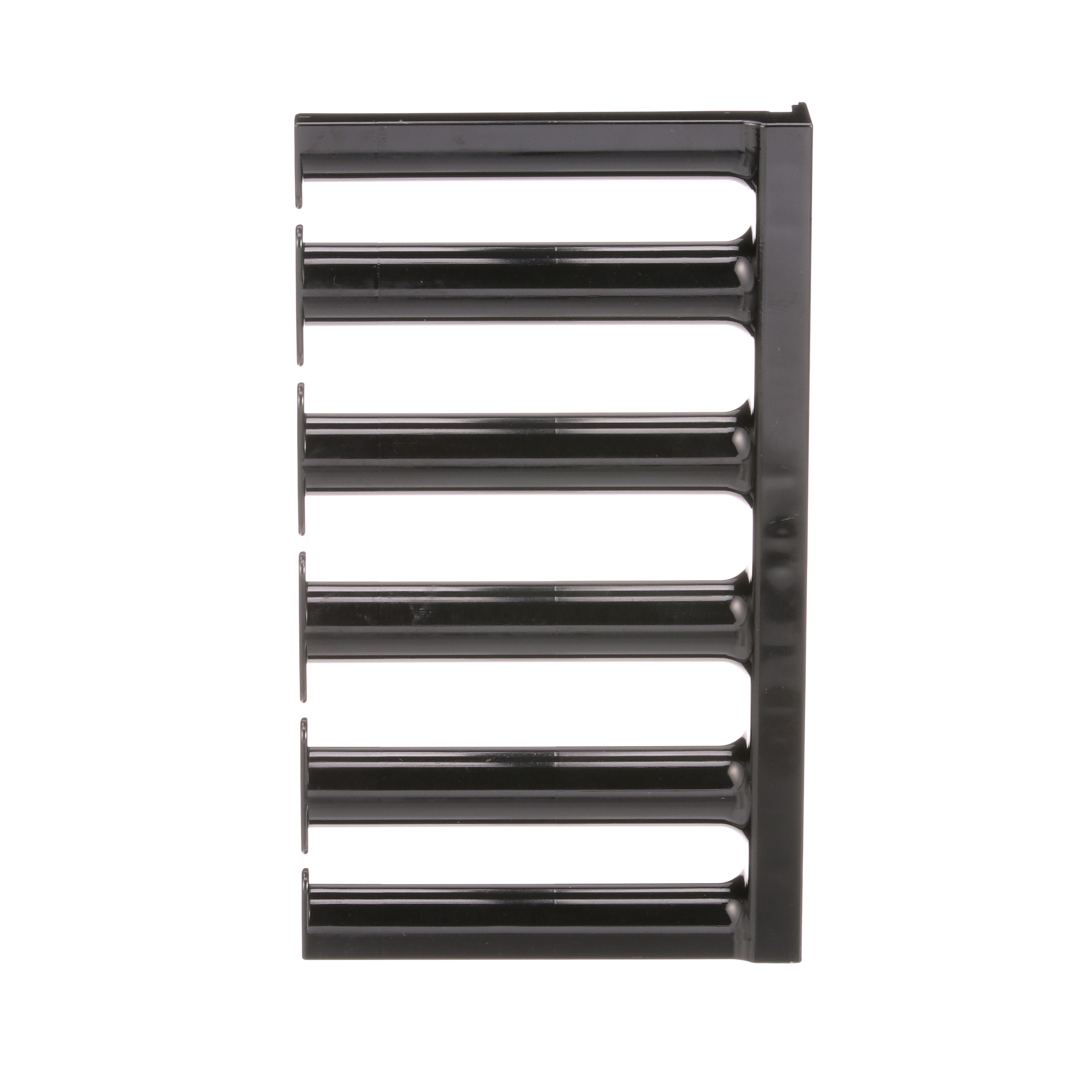 Bend Radius Control Finger Section, 5 RU, Black, 5 in. Depth