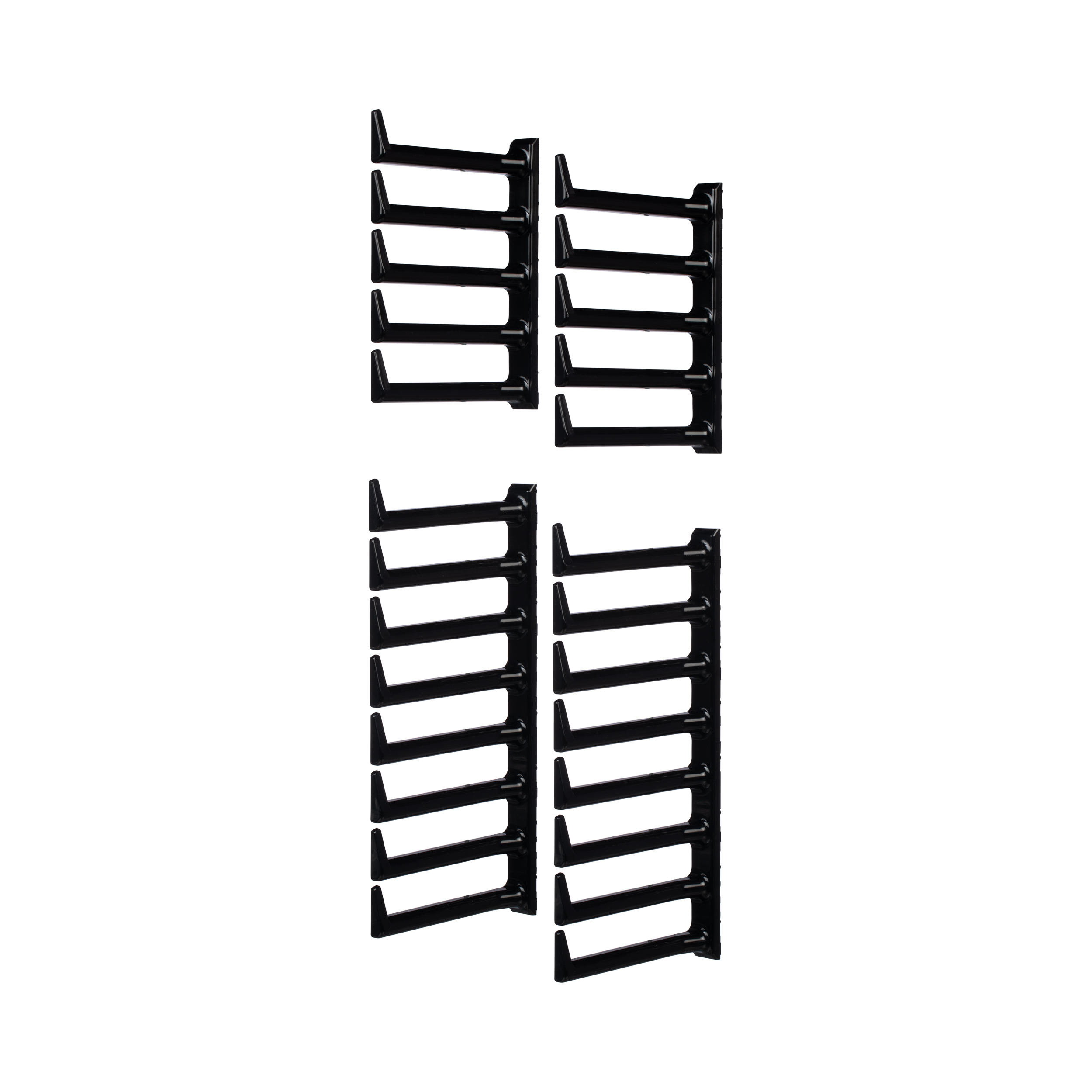 Cable Mgmt. Fingers, 42/45RU cabinet, Long, Black