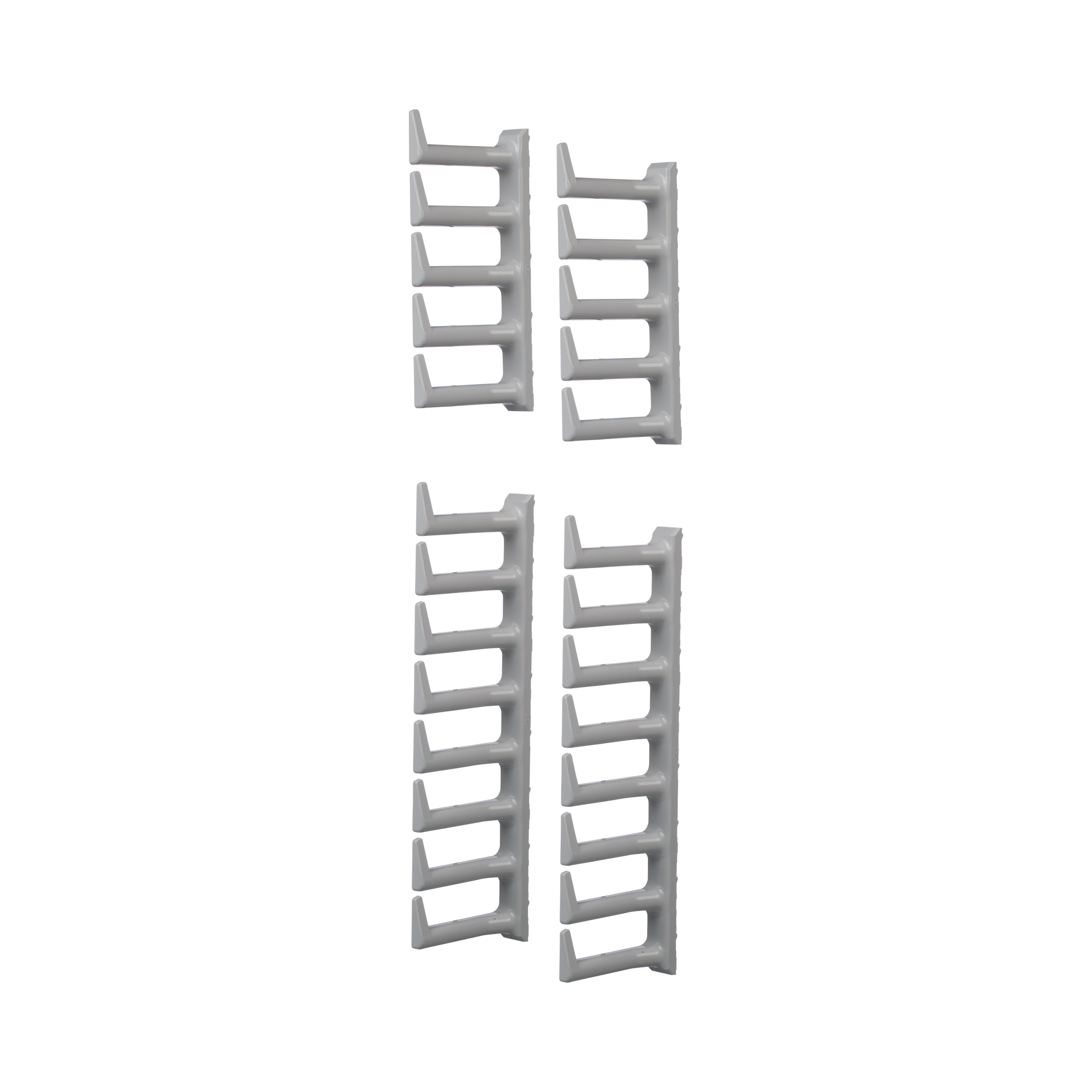 Cable Mgmt. Fingers, 42/45RU cabinet, Short, White