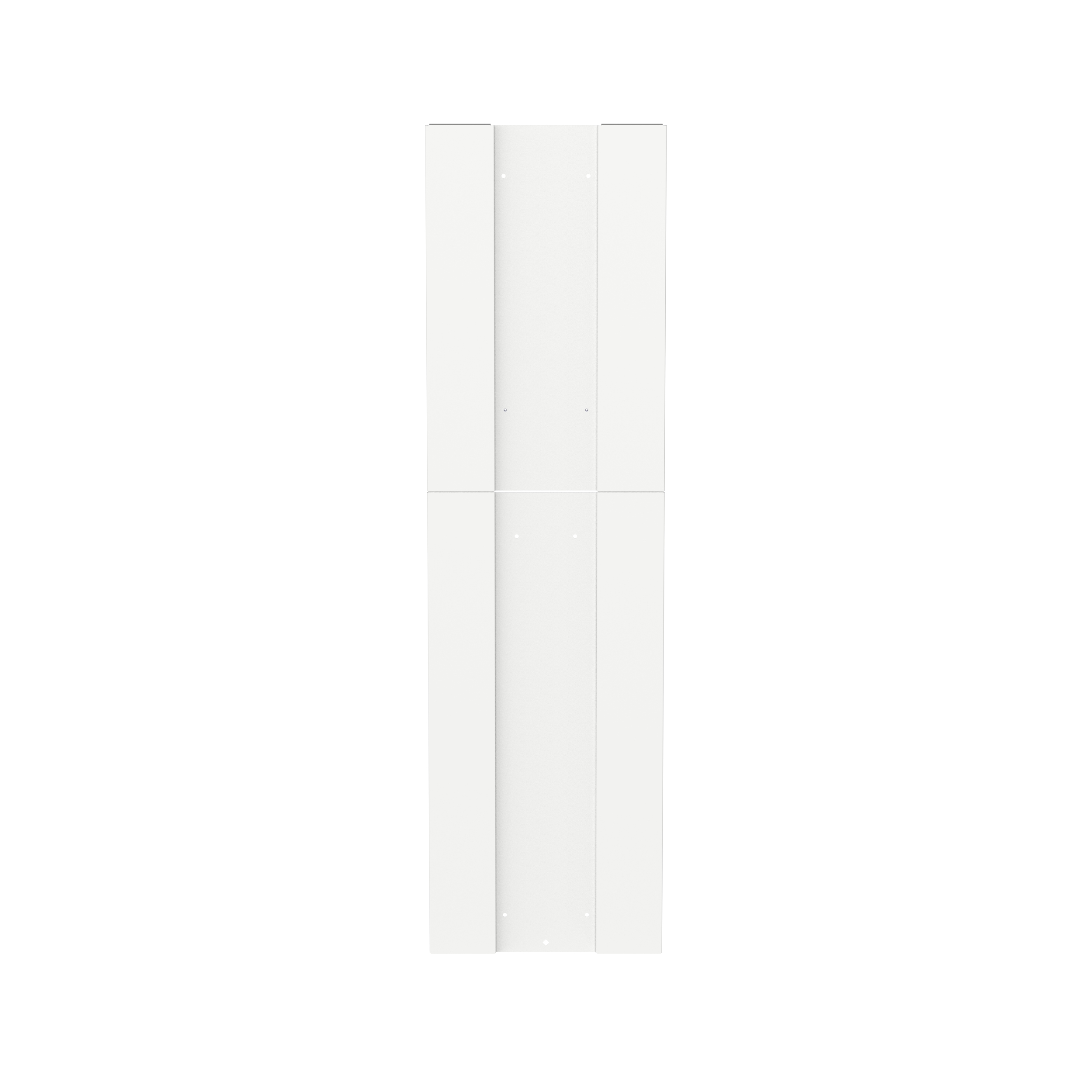 End Panel for PE2V Managers, 45 RU, White