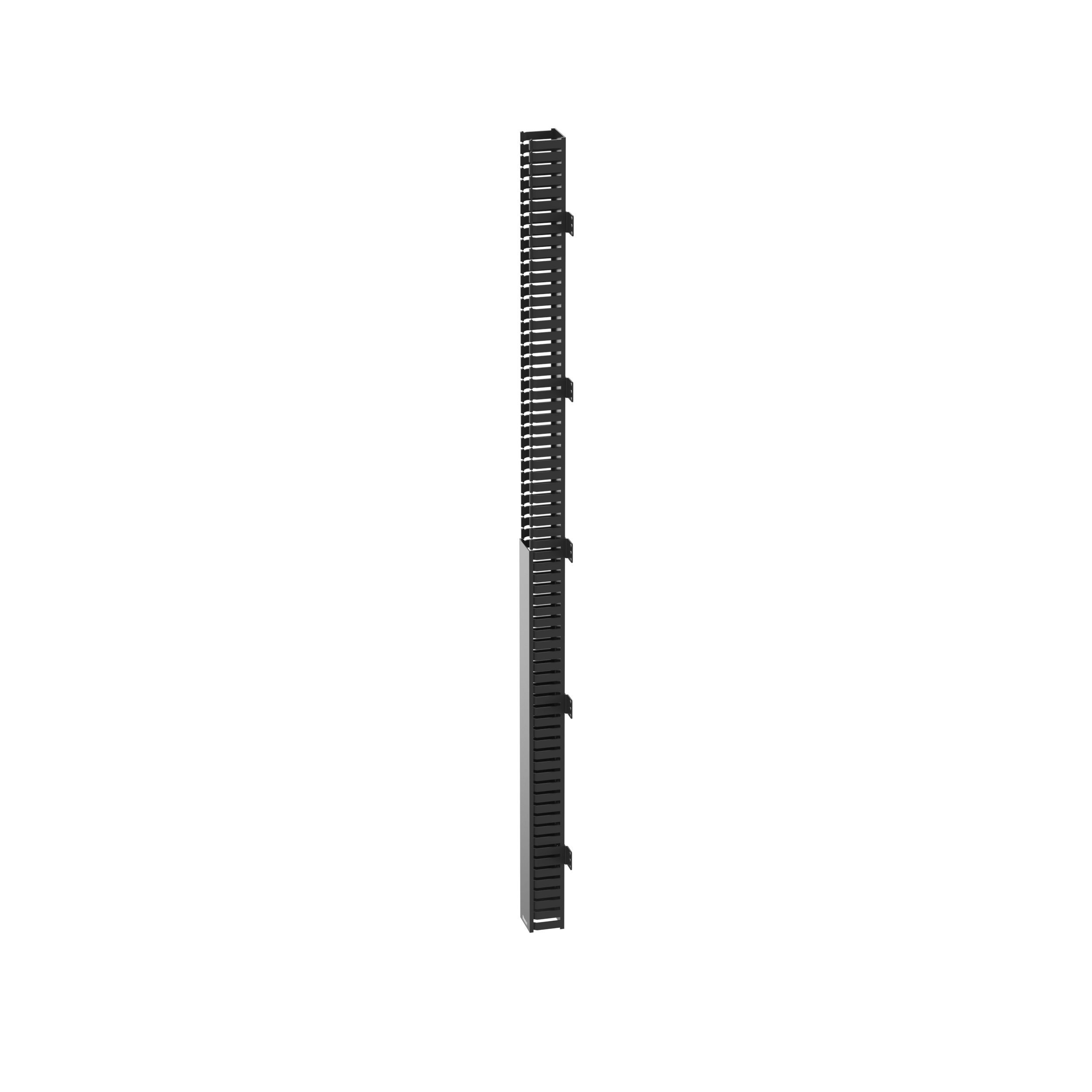 IN-Cabinet Vertical Manager, 40RU, 4.2 in. Depth, Side Mount