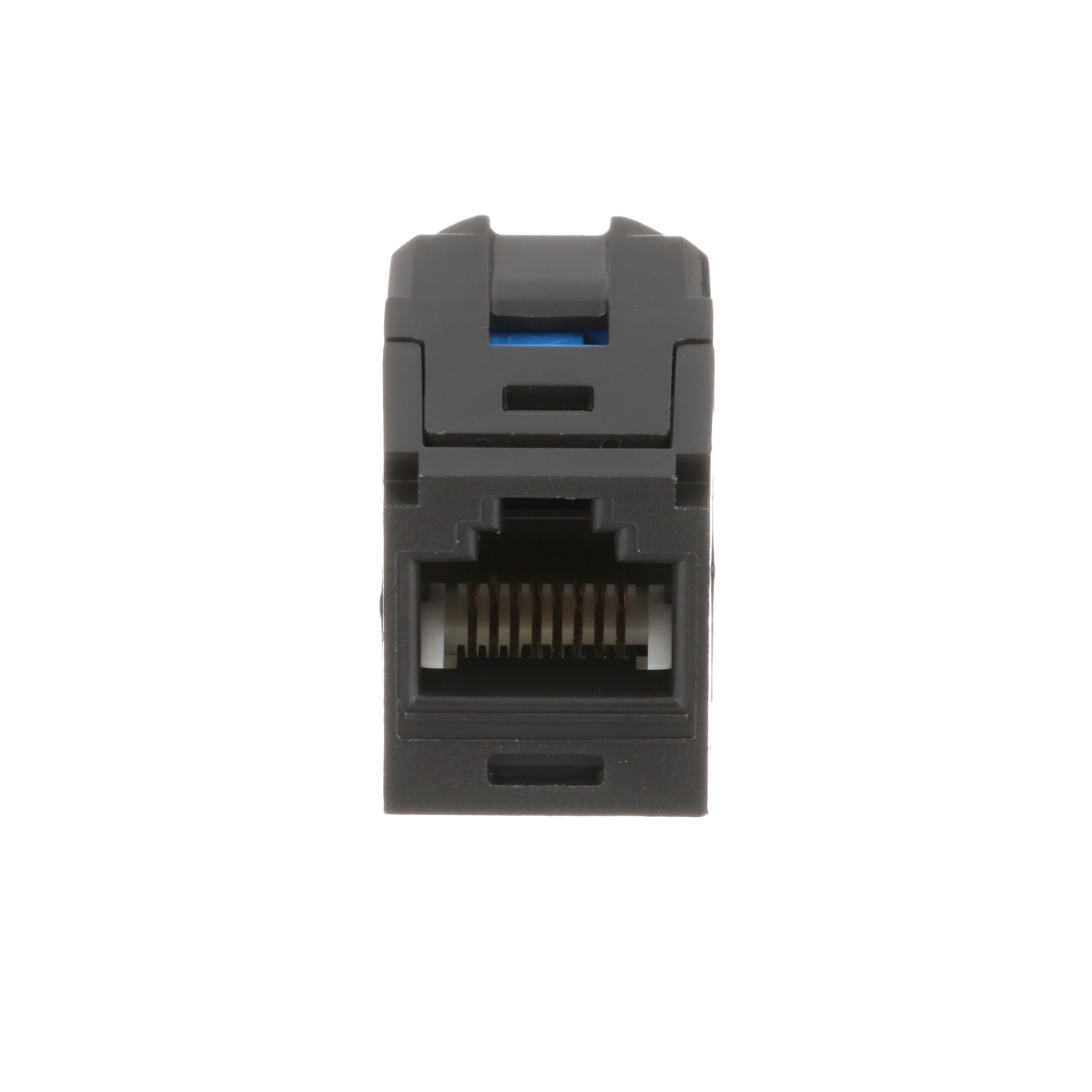 Mini-Com® Cat 5e UTP RJ45 Coupler Module, Black