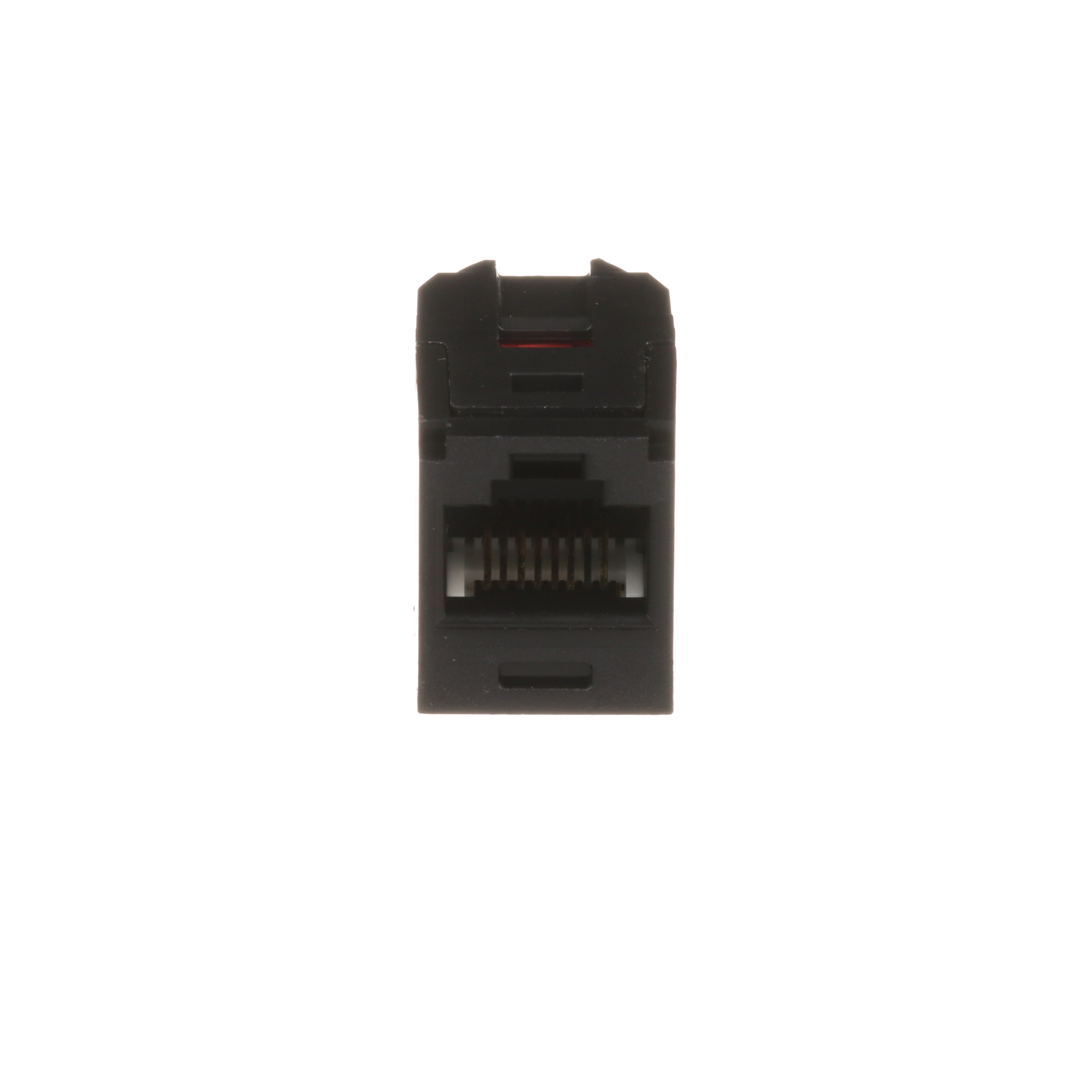 Mini-Com® Cat 6 UTP RJ45 Coupler Module, Black