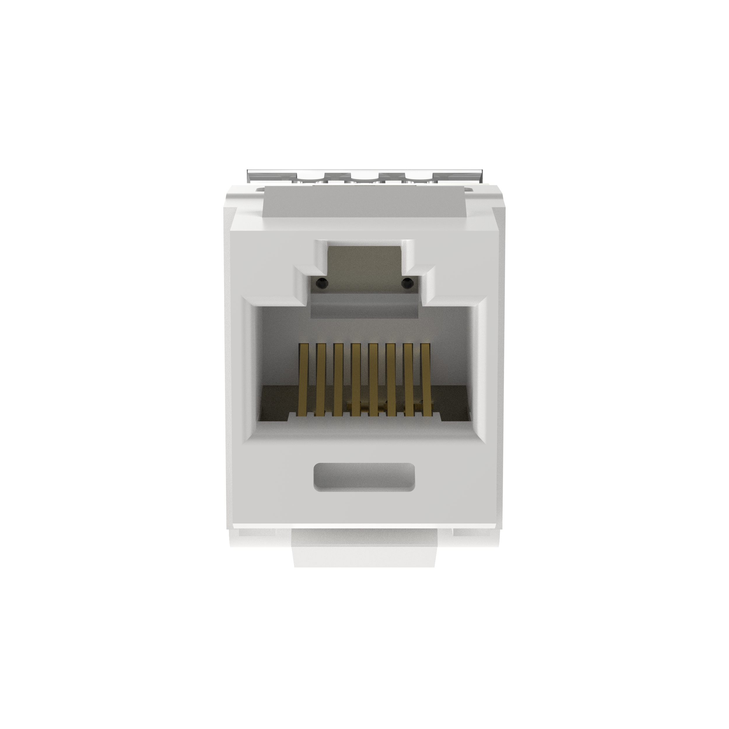 NetKey Cat 5e Punchdown Jack, White