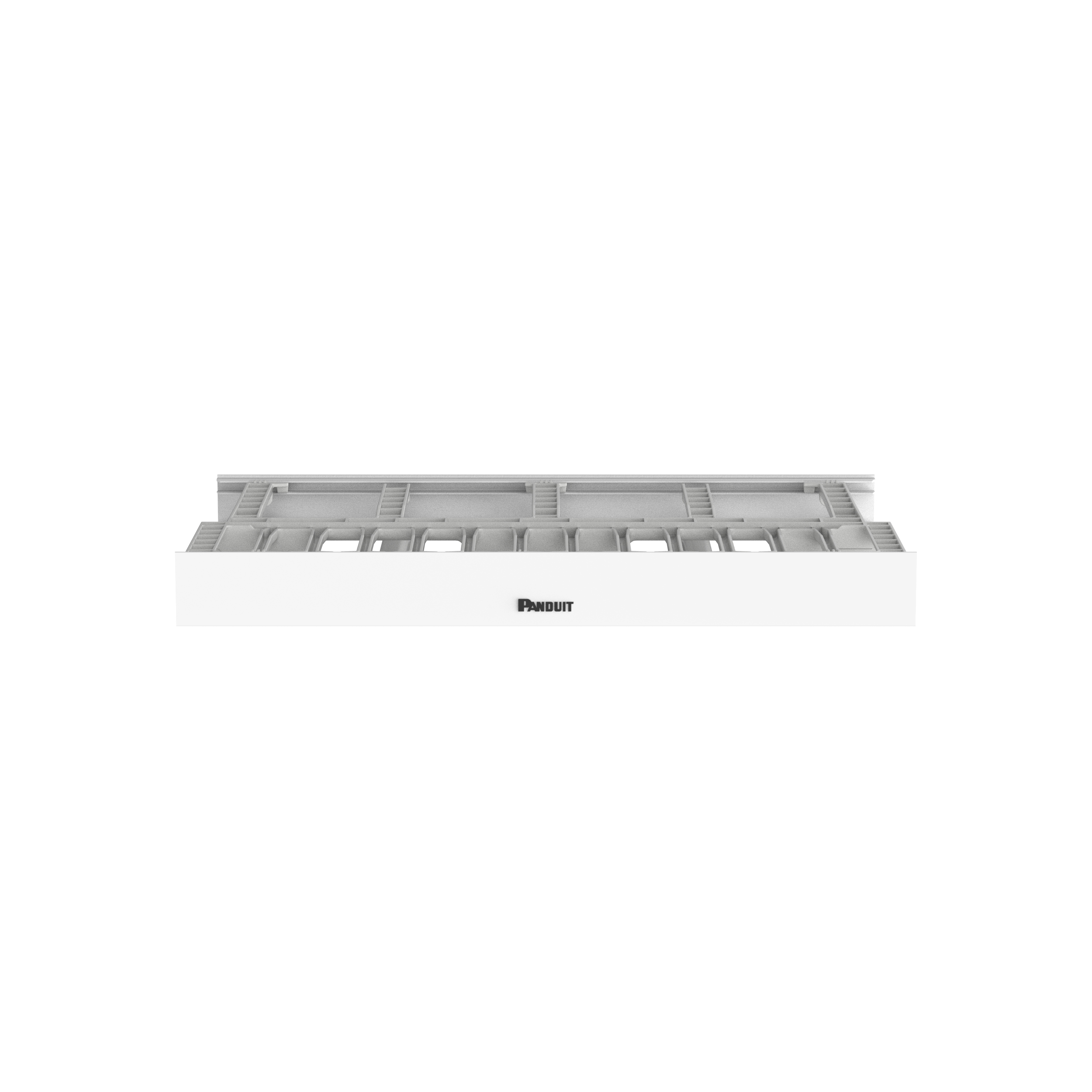 NetManager™ HC Horizontal Dual-Sided Manager, 1RU, White