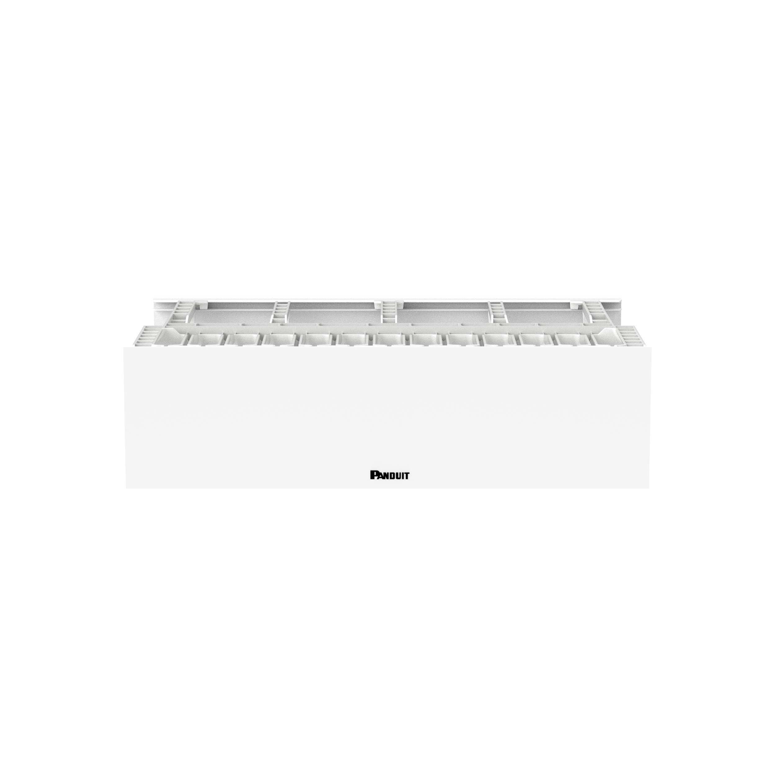 NetManager™ HC Horizontal Dual-Sided Manager, 3RU, White