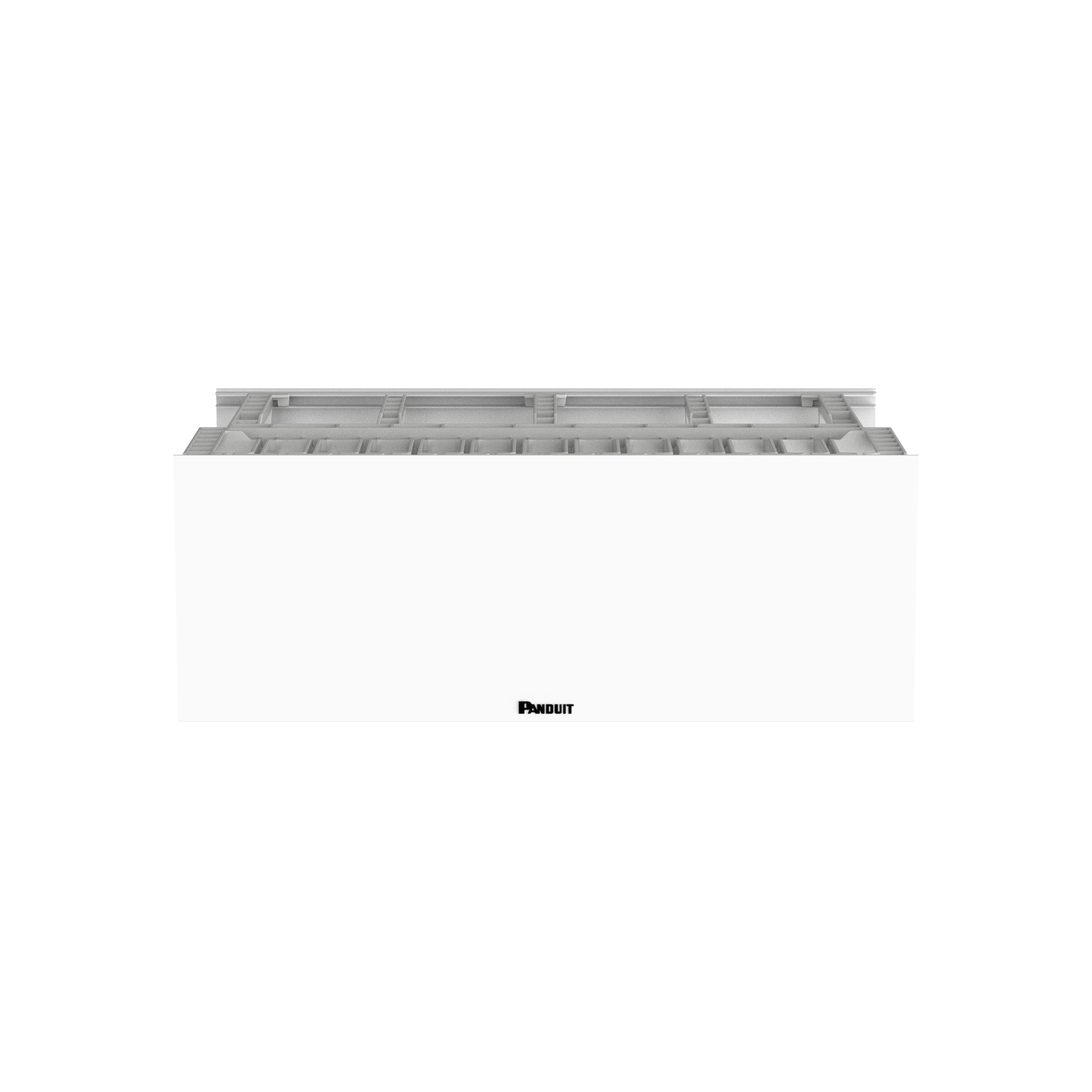 NetManager™ HC Horizontal Dual-Sided Manager, 4RU, White