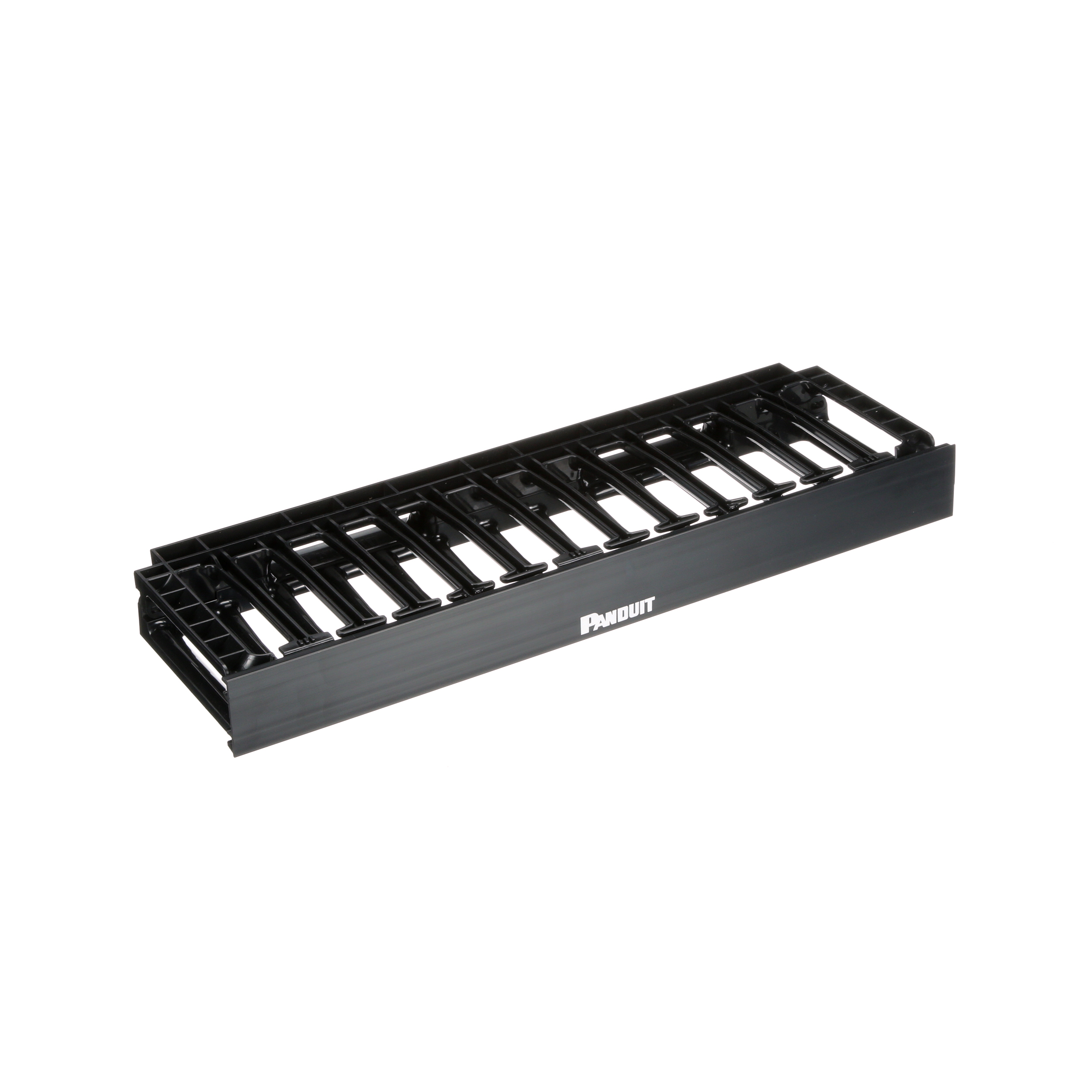 NetManager™ HC Horizontal Single-Sided Manager, 1RU, Black