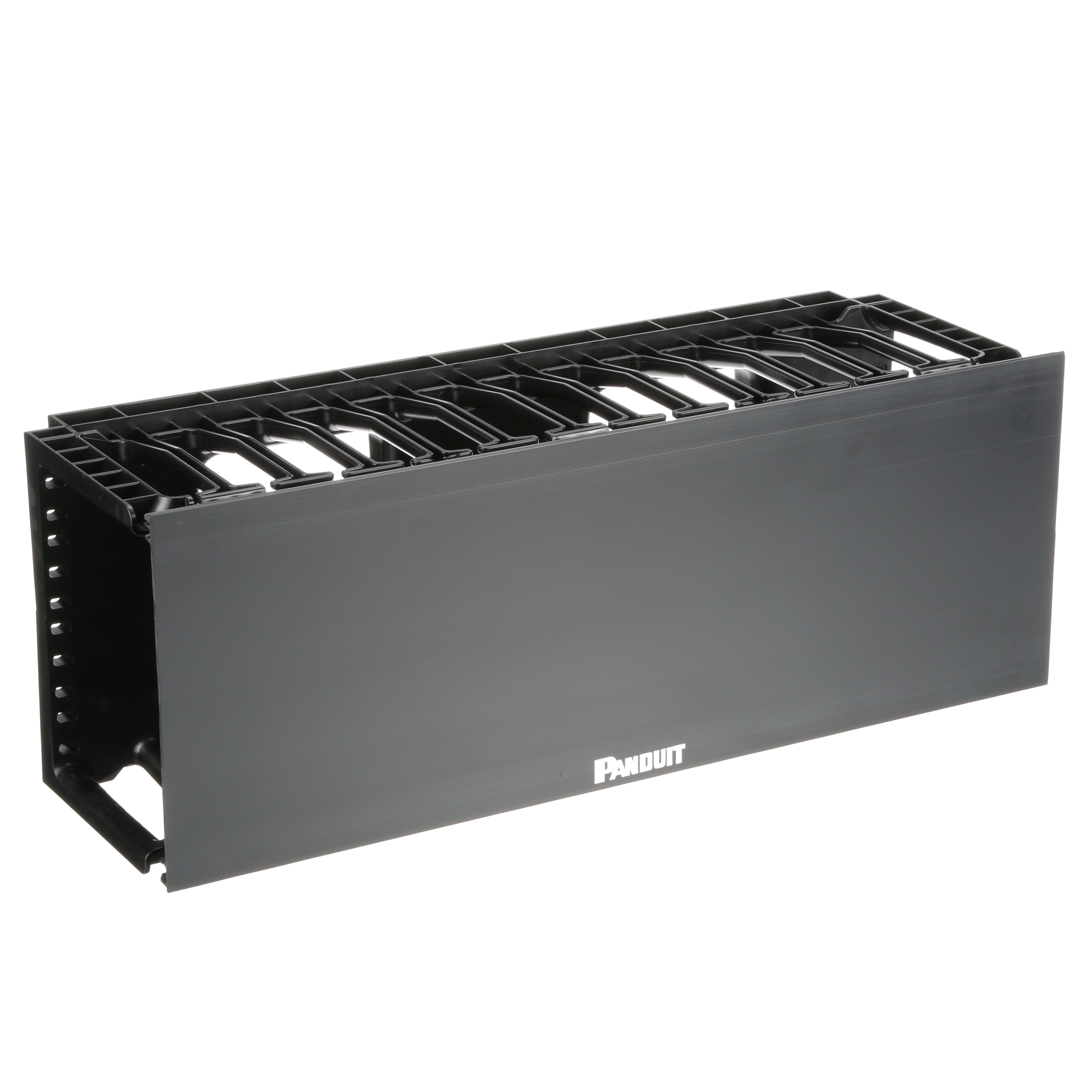 NetManager™ HC Horizontal Single-Sided Manager, 4RU, Black