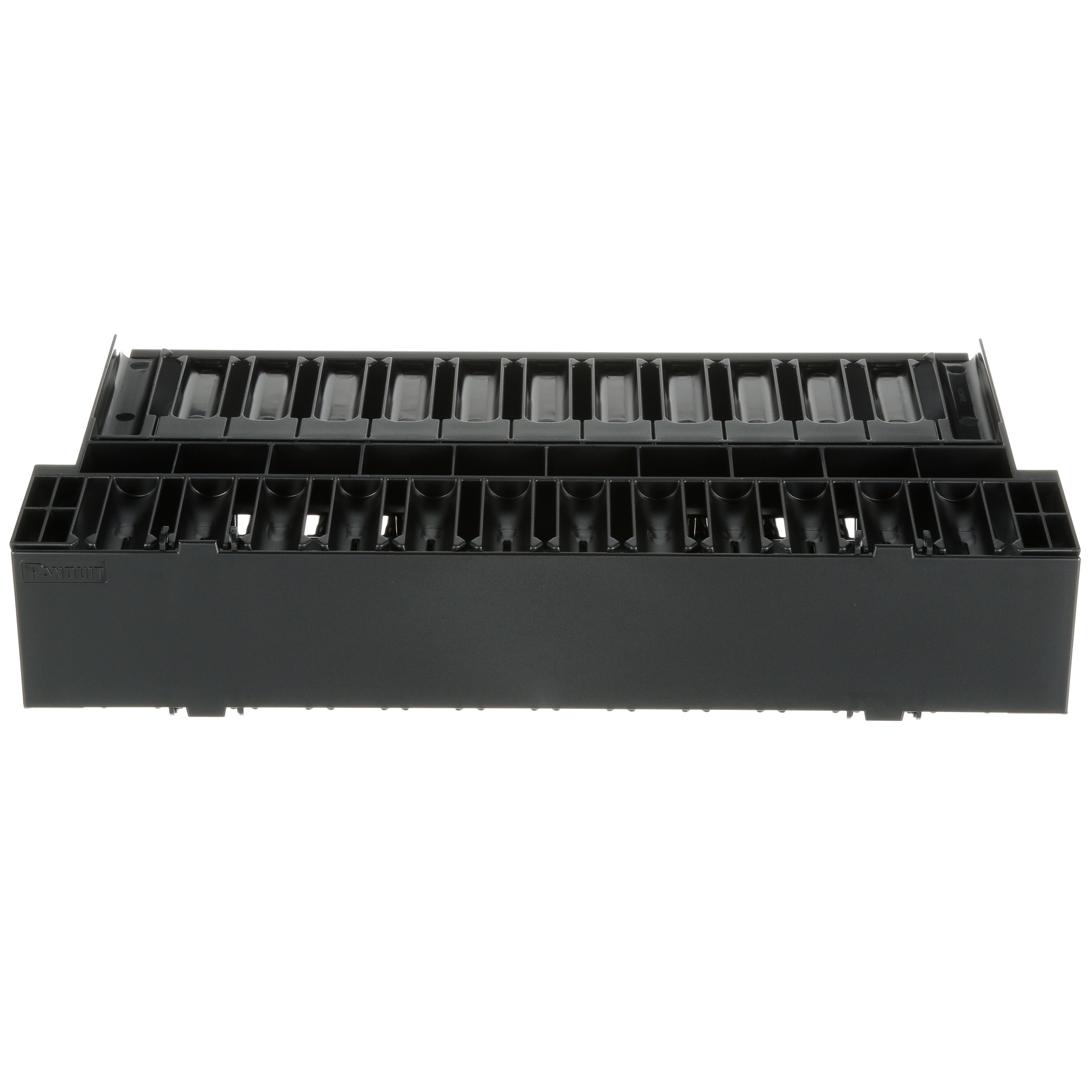 NetManager™ Horizontal Dual-Sided Manager, 2RU, 9.7 in. Depth