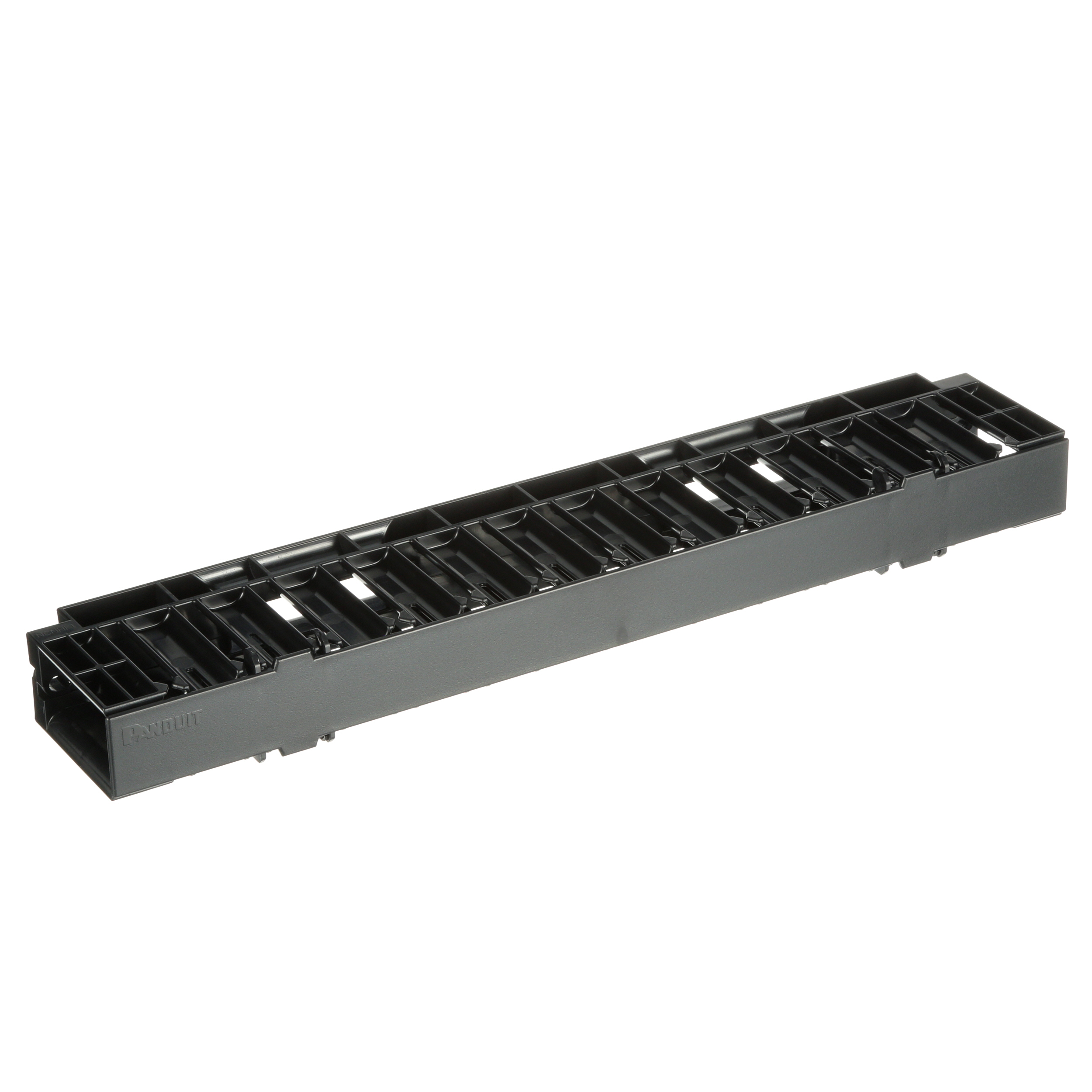 NetManager™ Horizontal Single-Sided Manager, 1RU, 3.7 in. Depth