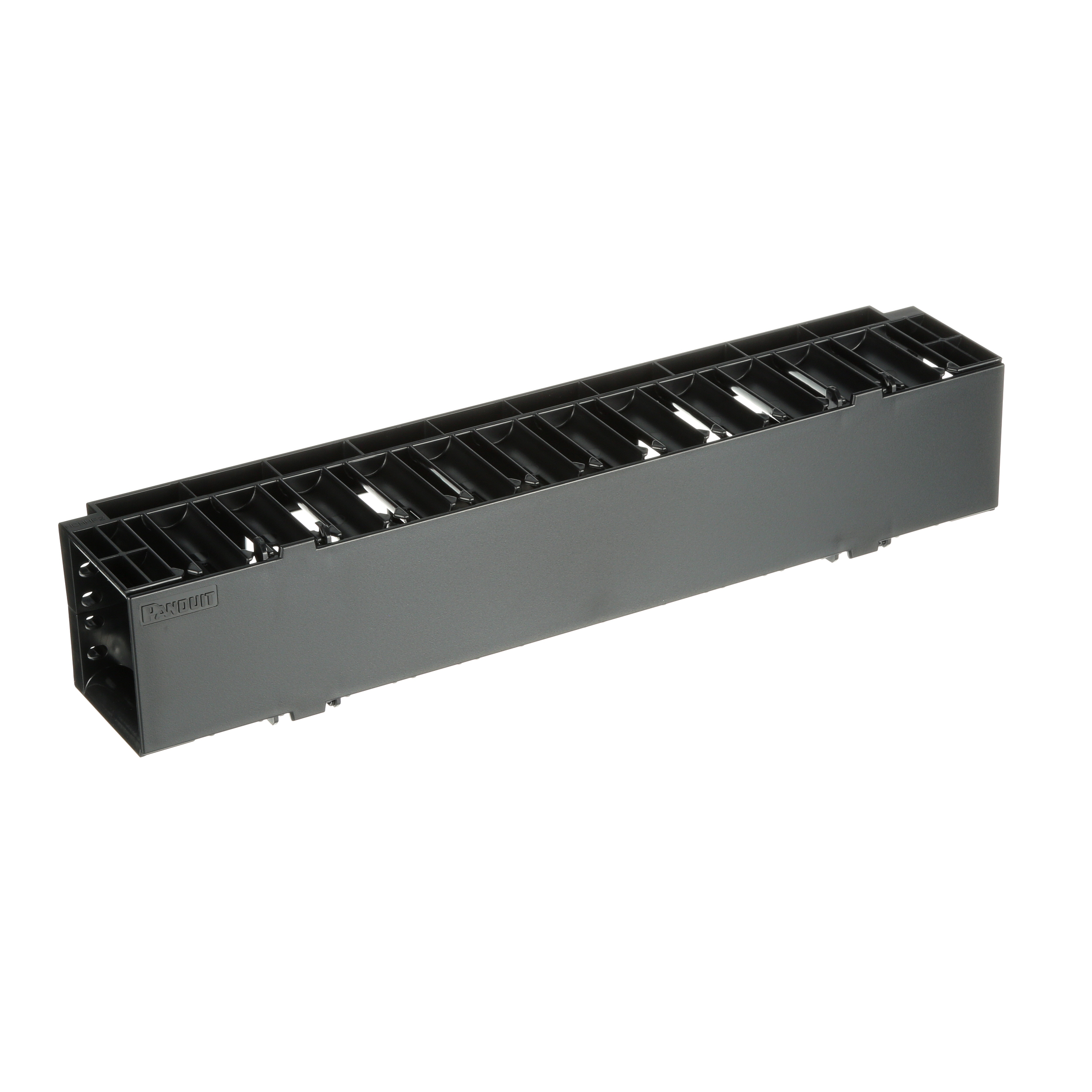 NetManager™ Horizontal Single-Sided Manager, 2RU, 3.7 in. Depth