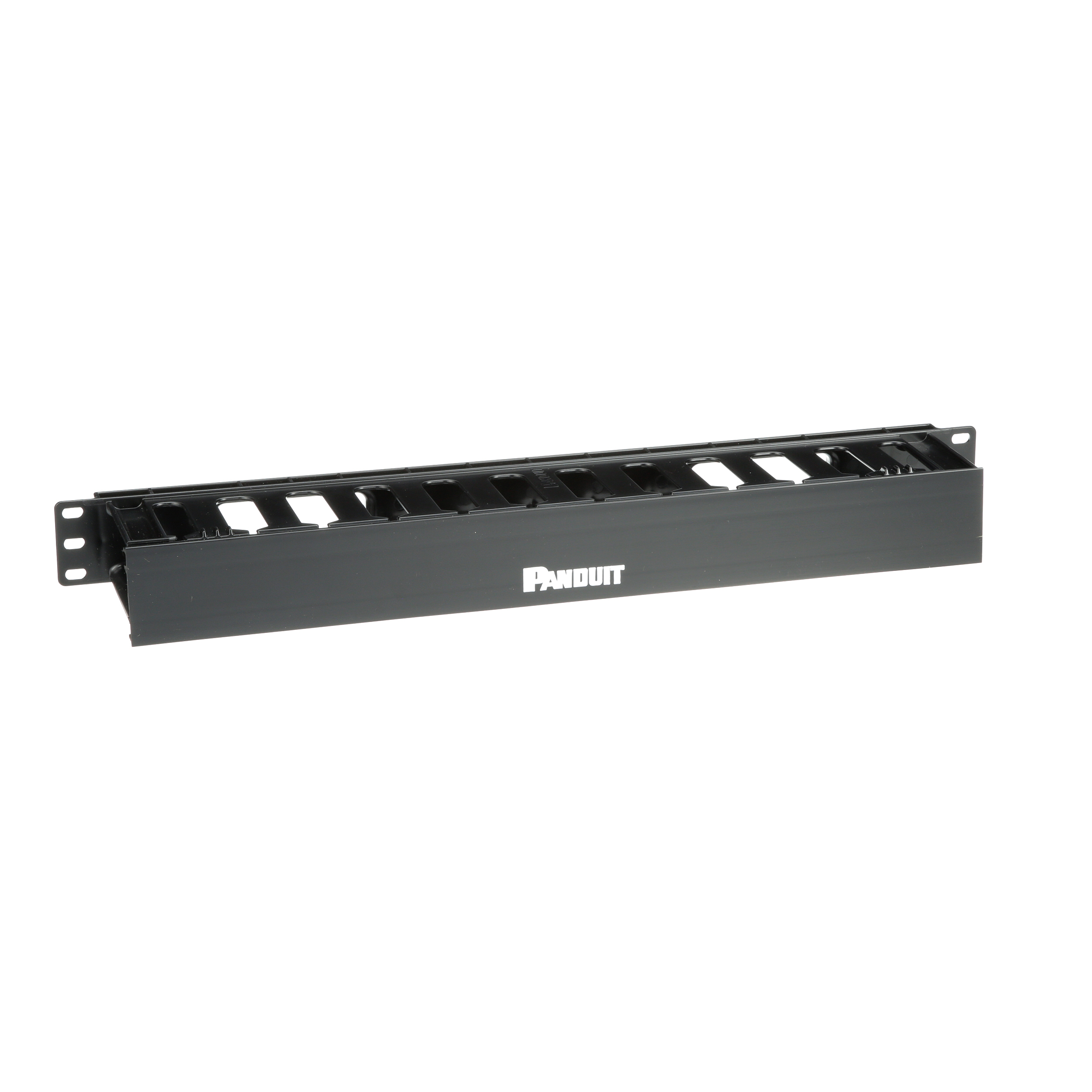 PatchLink™ Horizontal Single-Sided Manager, 1RU, 3.7 in. Depth