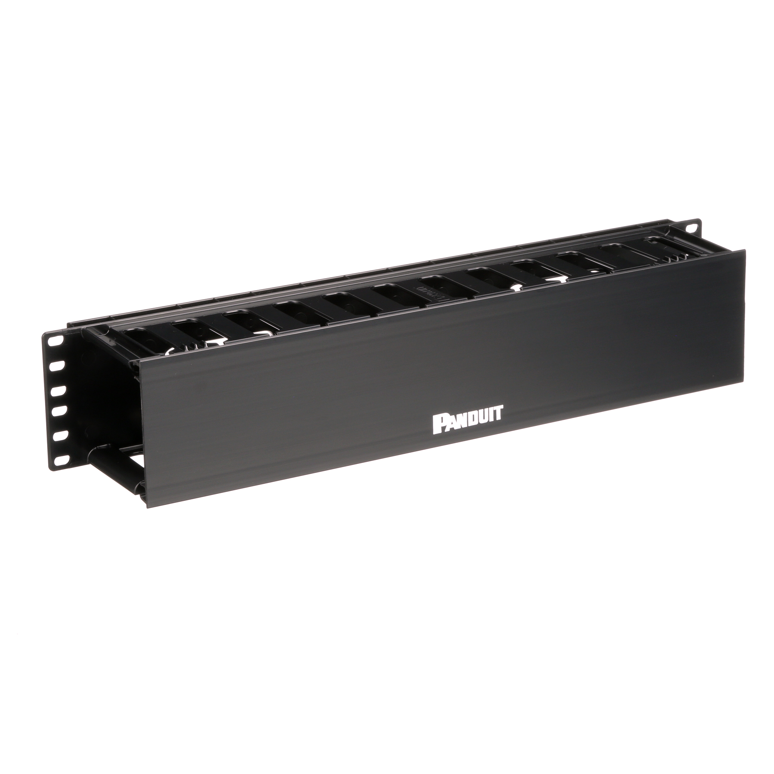PatchLink™ Horizontal Single-Sided Manager, 2RU, 3.7 in. Depth