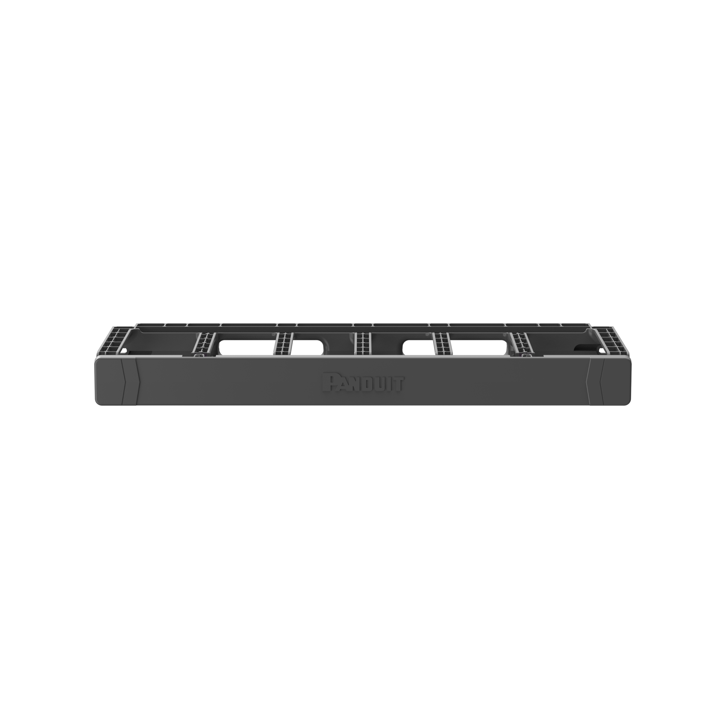 PatchRunner™ 2 Horizontal Single-Sided Manager, 1RU, Black