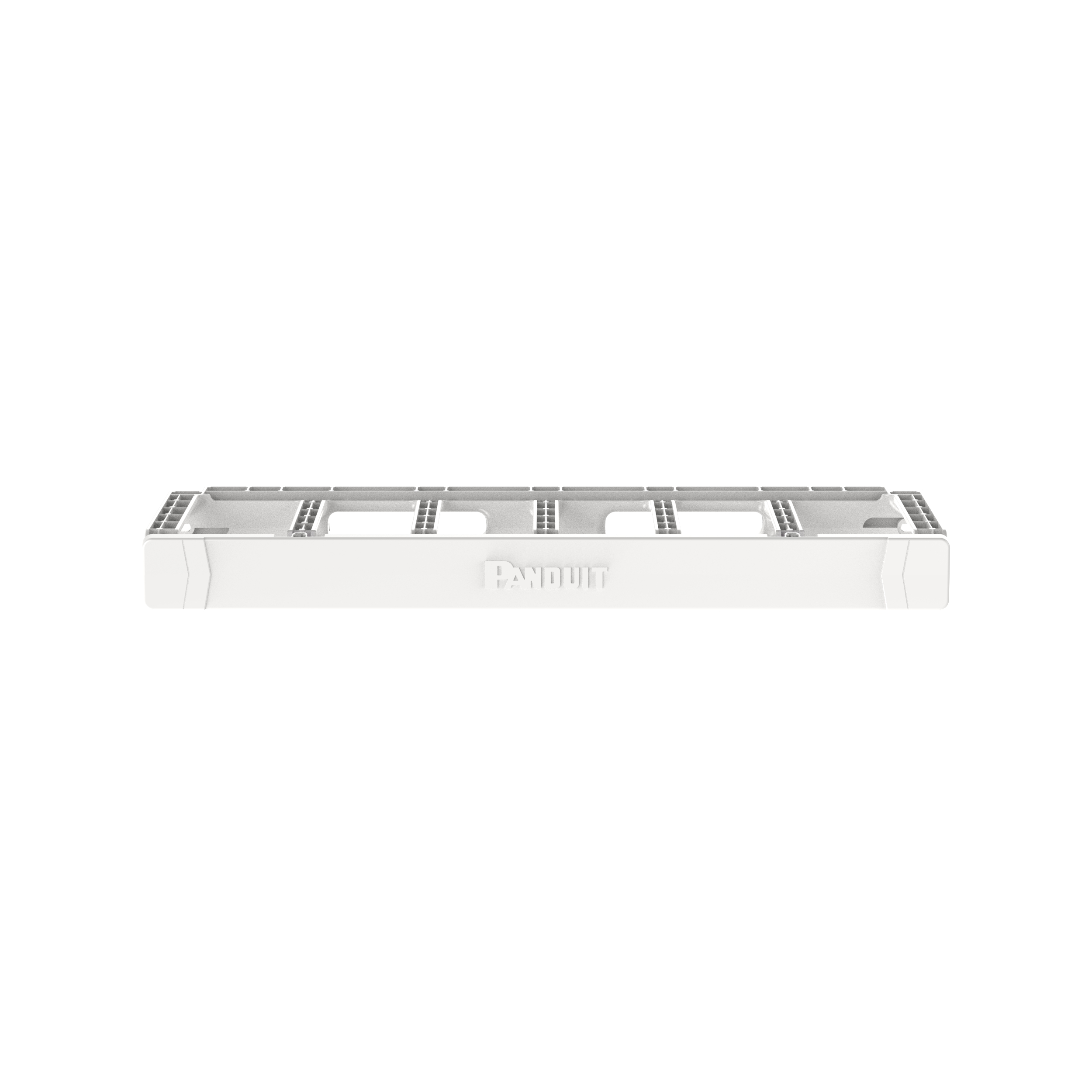 PatchRunner™ 2 Horizontal Single-Sided Manager, 1RU, White