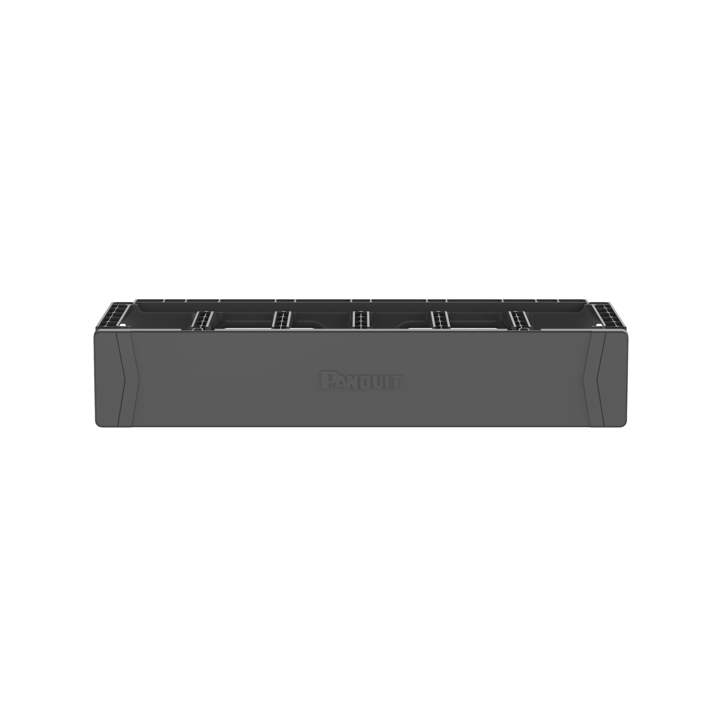 PatchRunner™ 2 Horizontal Single-Sided Manager, 2RU, Black