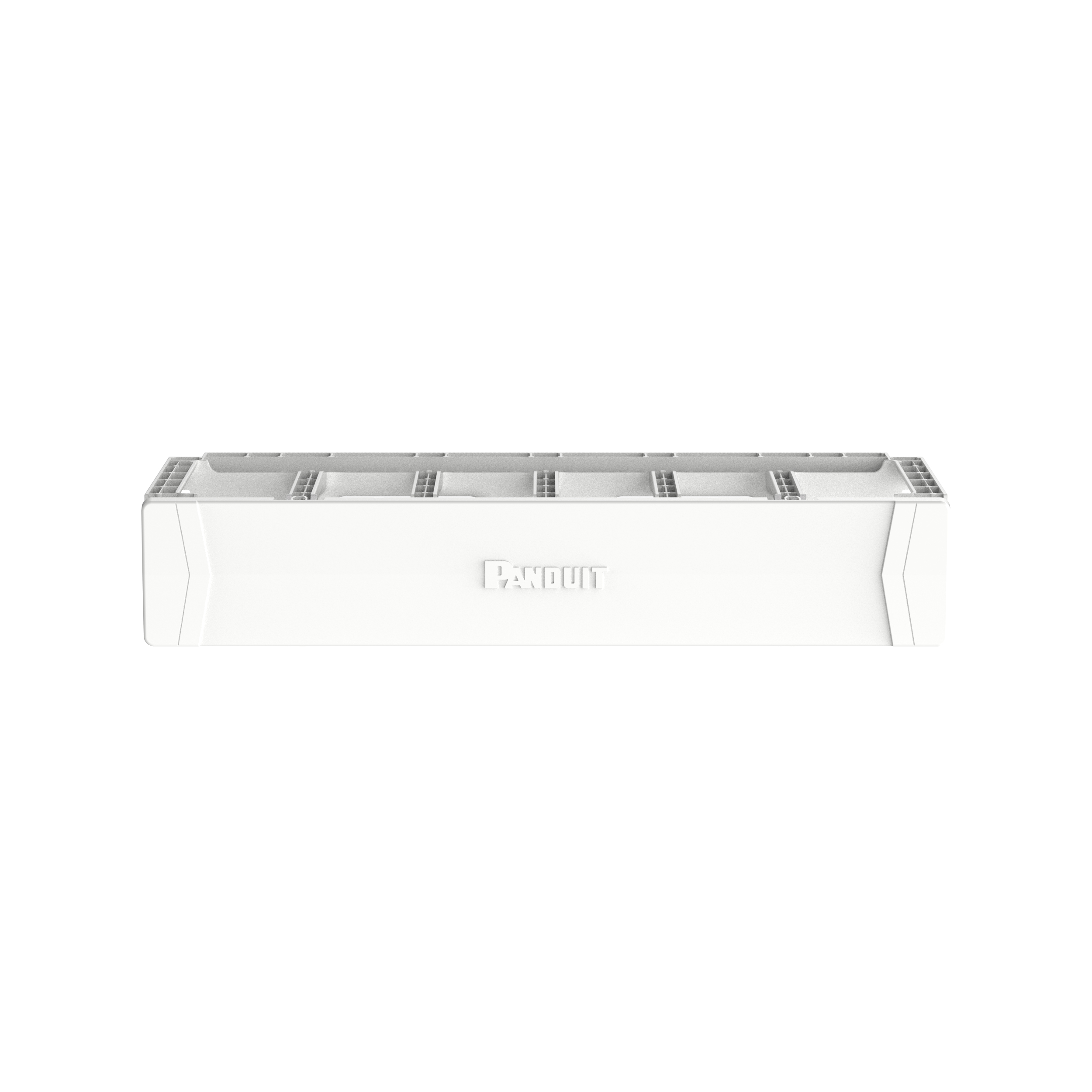 PatchRunner™ 2 Horizontal Single-Sided Manager, 2RU, White