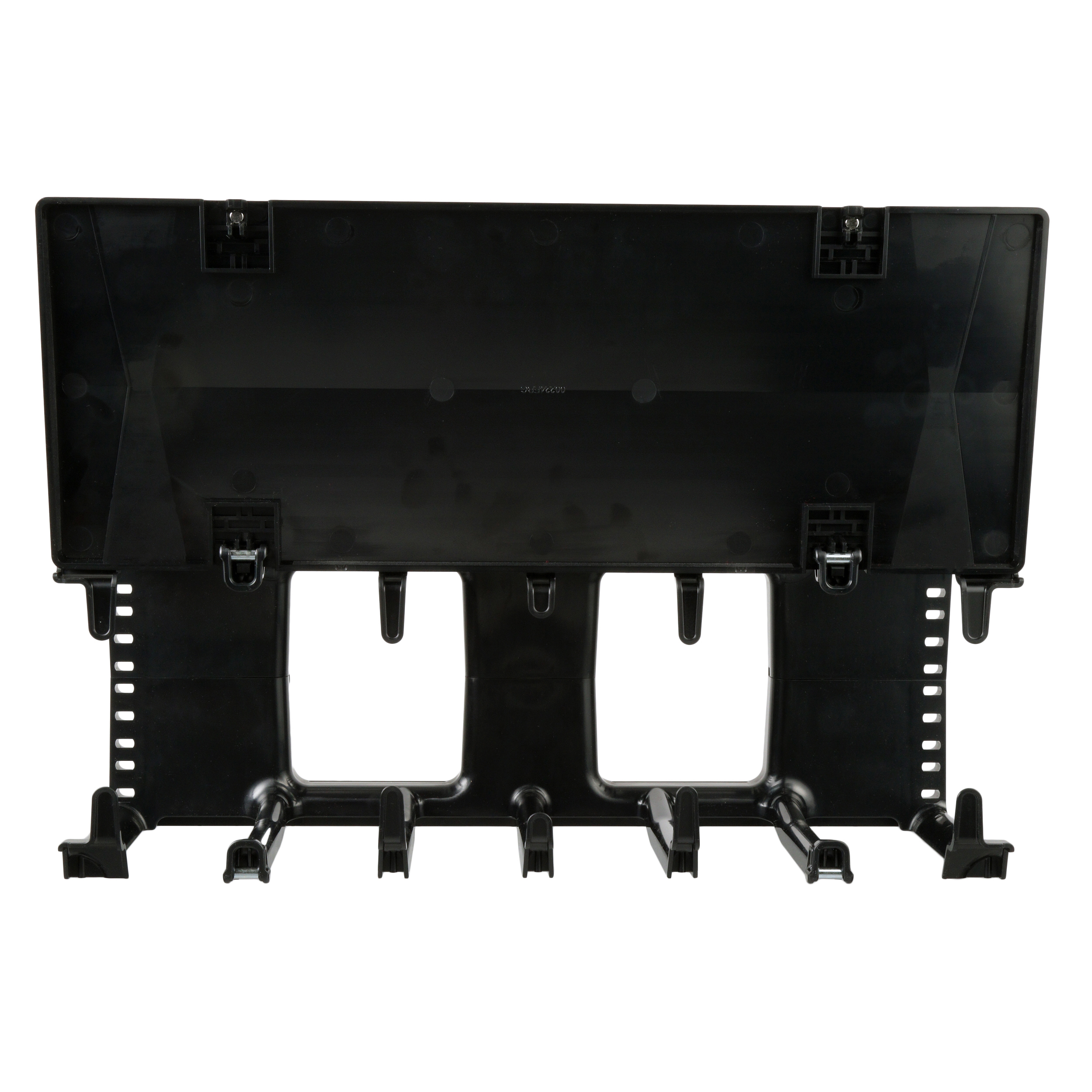 PatchRunner™ 2 Horizontal Single-Sided Manager, 4RU, Black