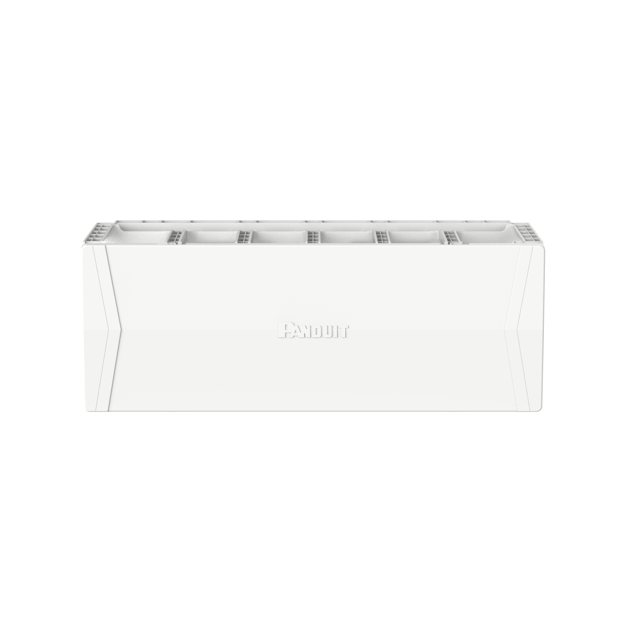 PatchRunner™ 2 Horizontal Single-Sided Manager, 4RU, White