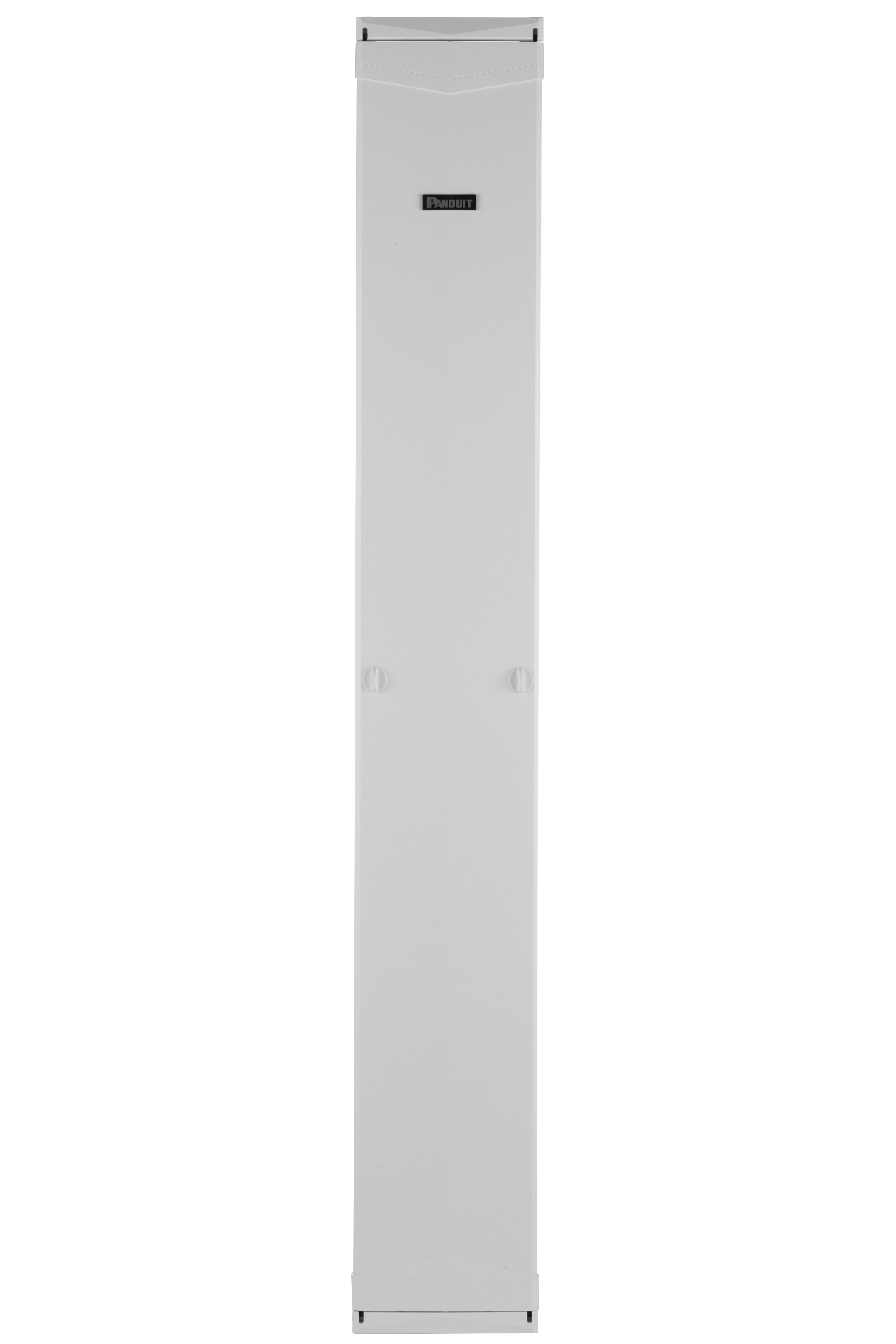PE2V Vertical Dual Sided Manager, 1 Door, 52RU, 10 in. Wide, White