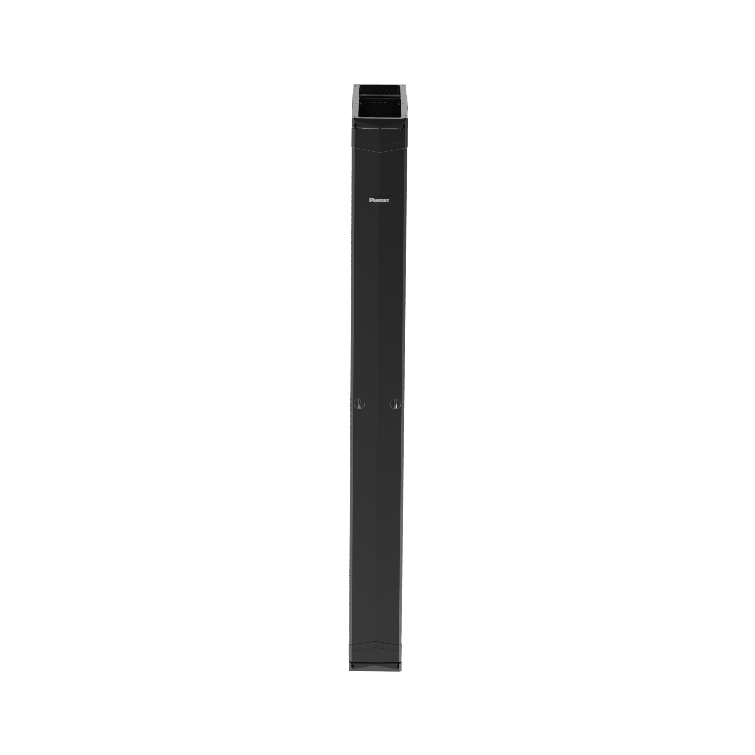 PE2V Vertical Dual-Sided Manager, 45RU, 6 in. Wide, Black