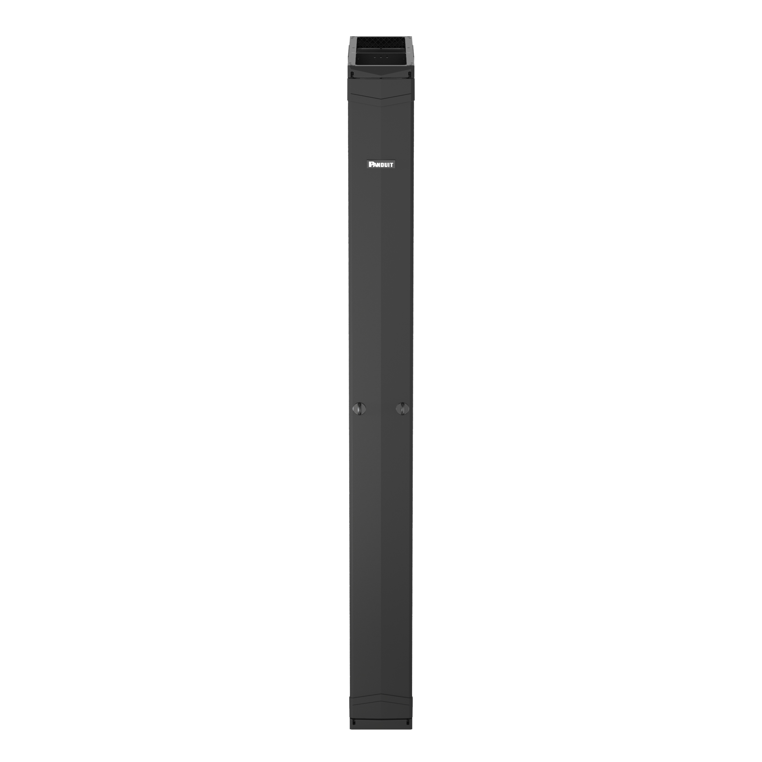 PE2V Vertical Dual-Sided Manager, 45RU, 8 in. Wide, Black