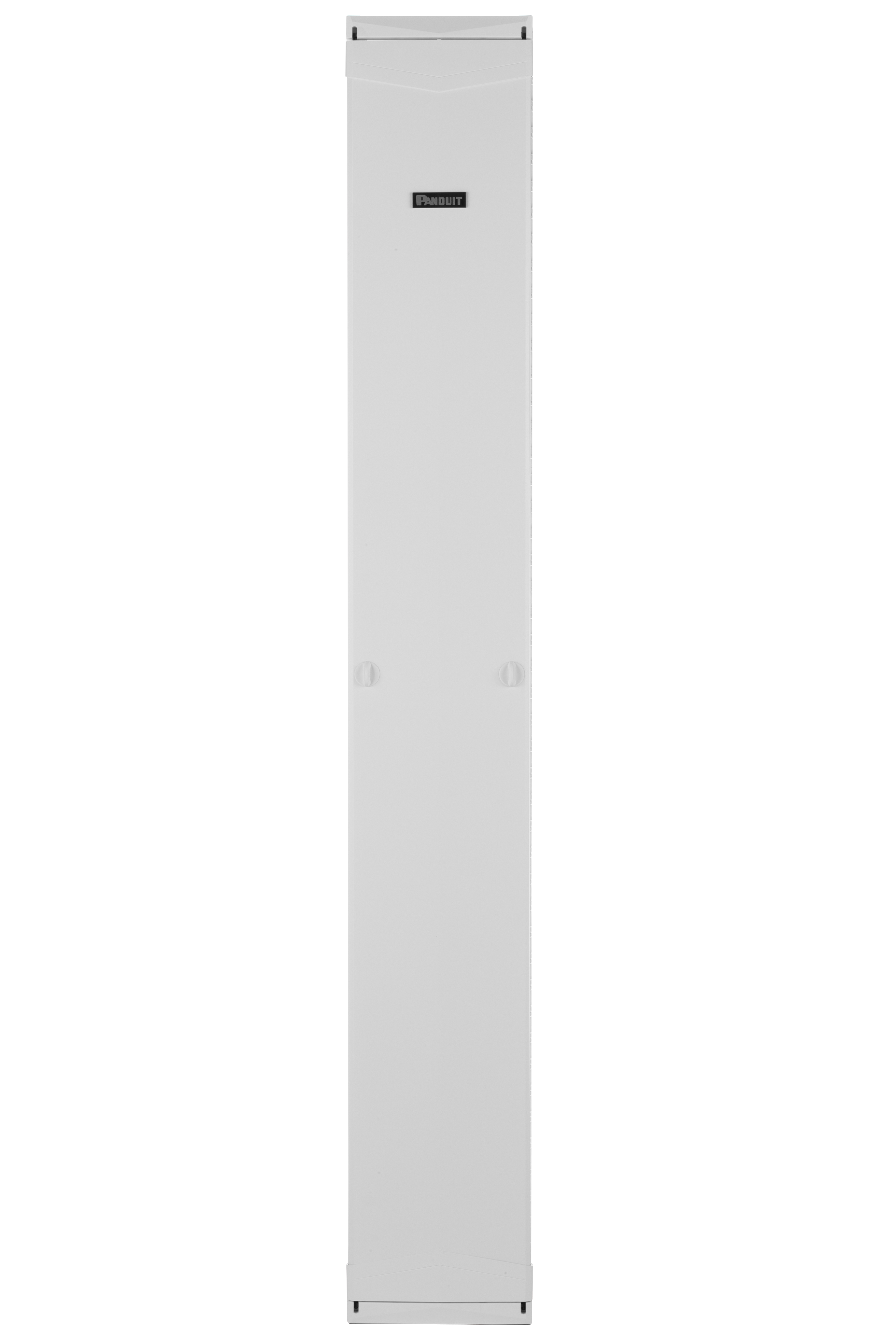 PE2V Vertical Single Sided Manager, 52RU, 10 in. Wide, White