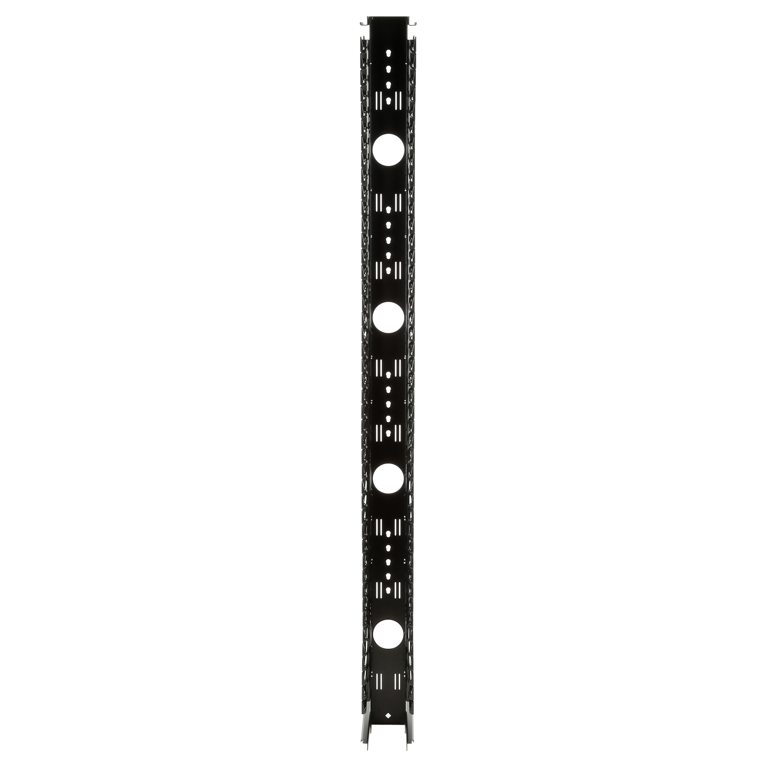 PR VERT CBLMGMT,2side,45RU,6"W,EA