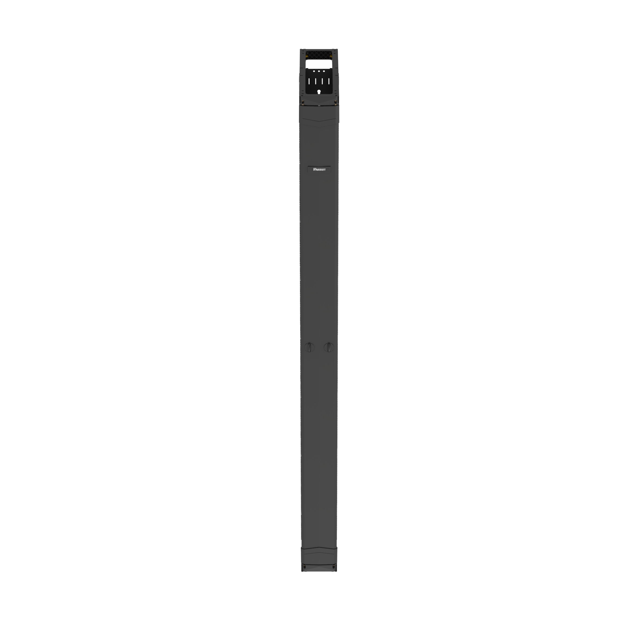 PR2V Vertical Dual-Sided Manager, 1 Door, 45RU, 6 in. Wide, Black