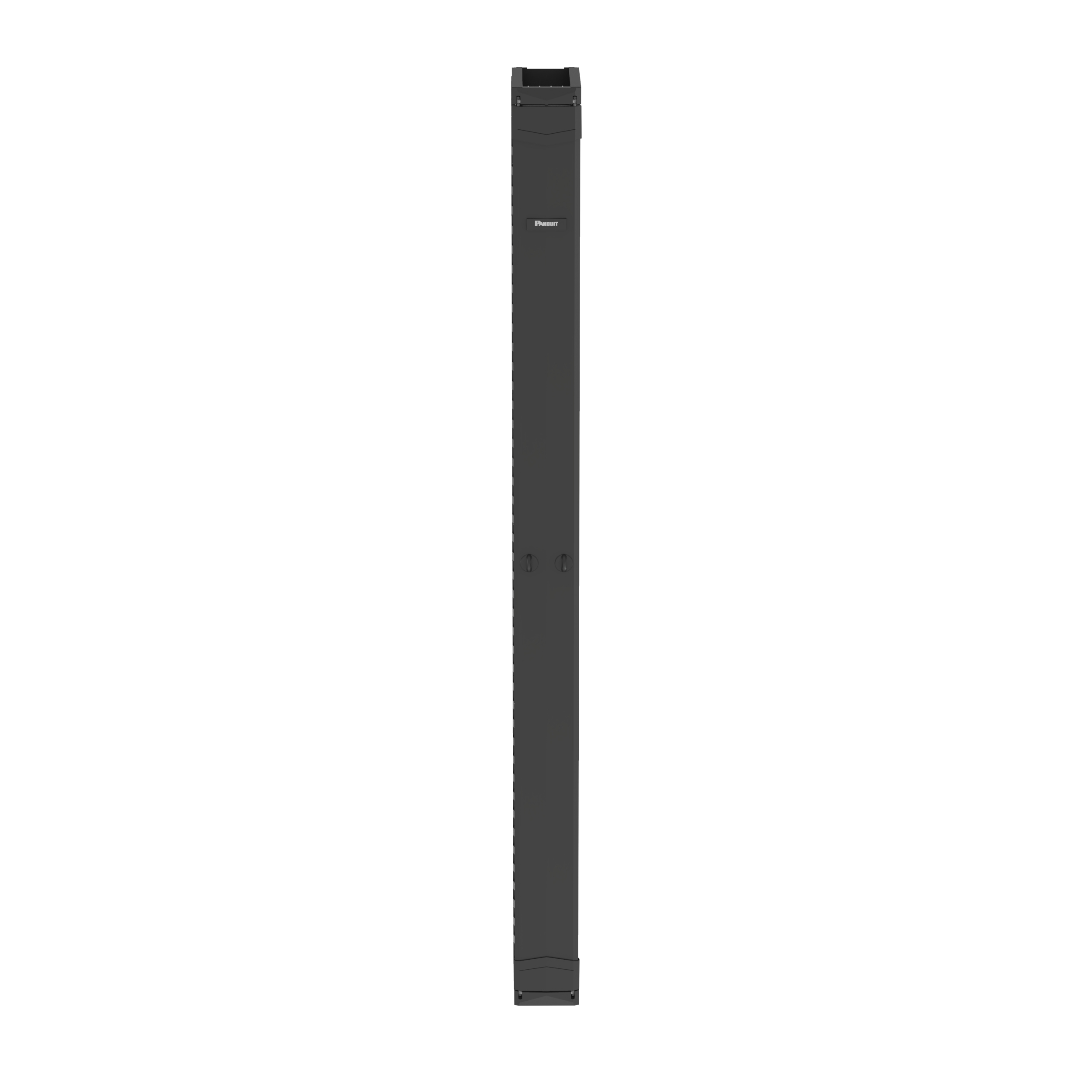 PR2V Vertical Single-Sided Manager, 45RU, 6 in. Wide, Black