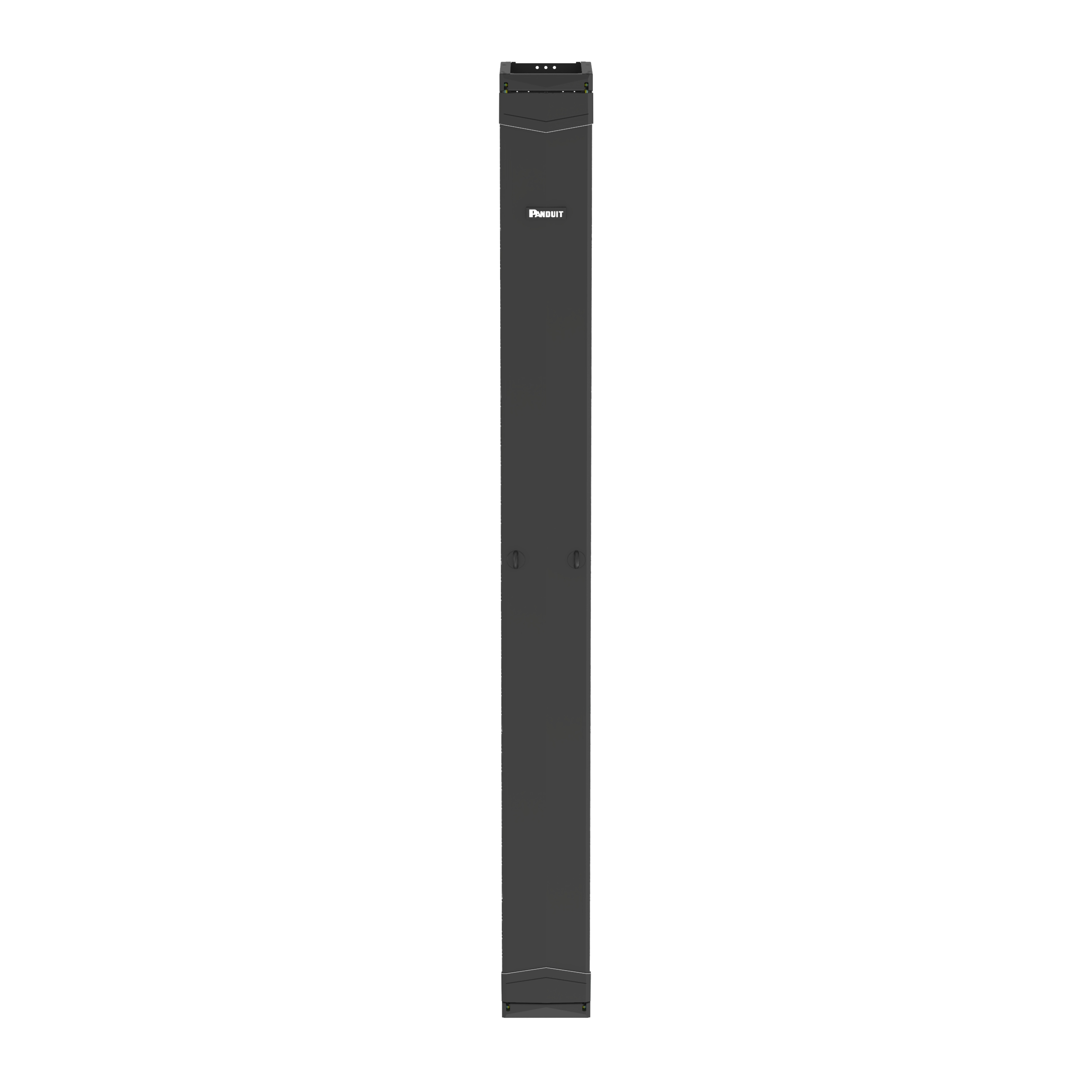 PR2V Vertical Single-Sided Manager, 45RU, 8 in. Wide, Black