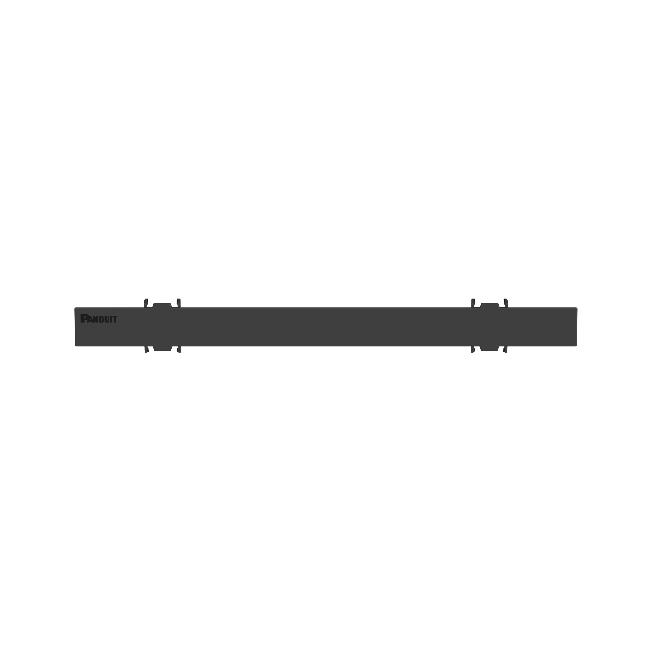 Replacement Front Cover for NCMHF1, 1 RU, Black